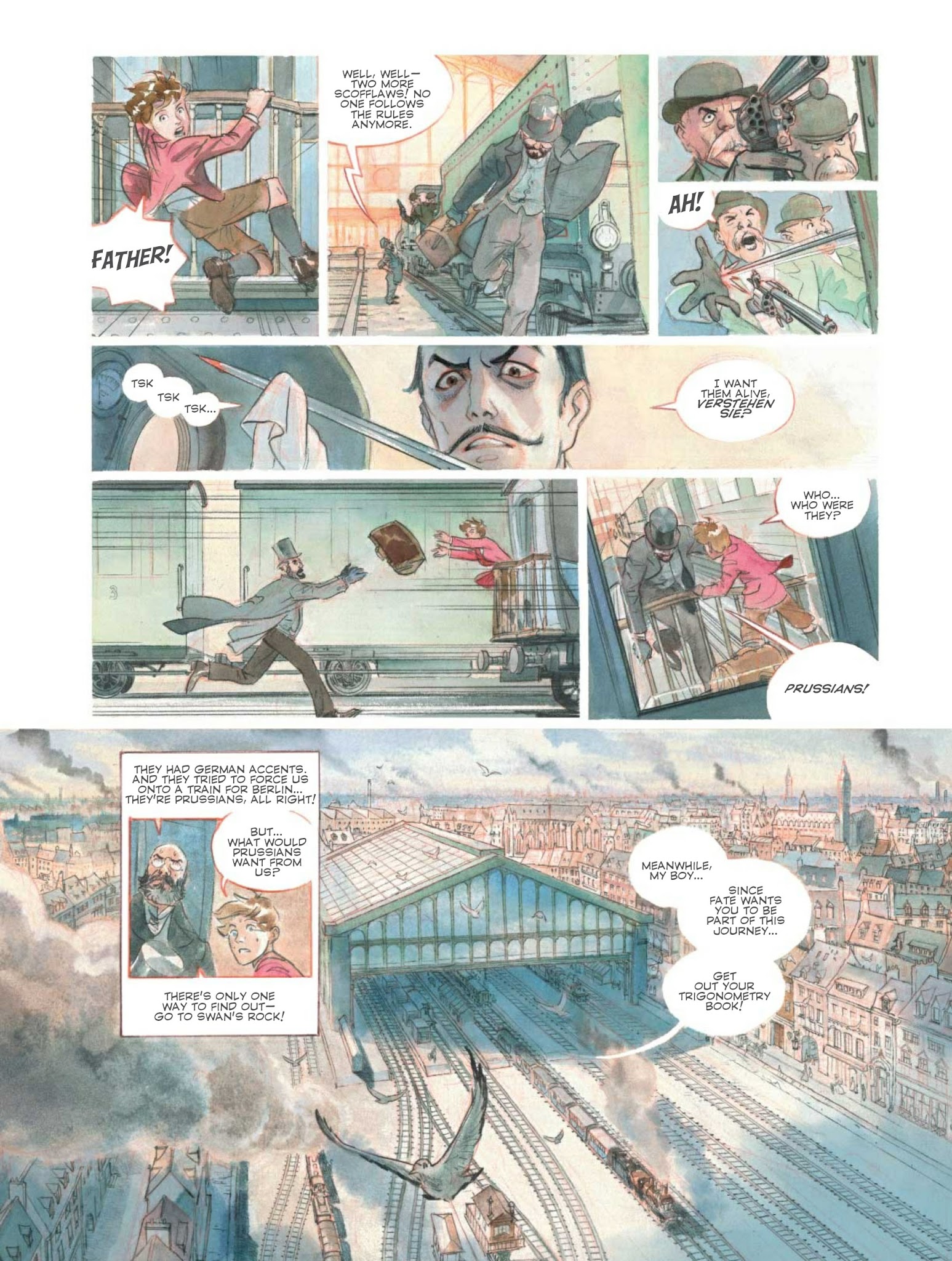 Read online Castle In the Stars: The Space Race of 1869 comic -  Issue # Full - 19