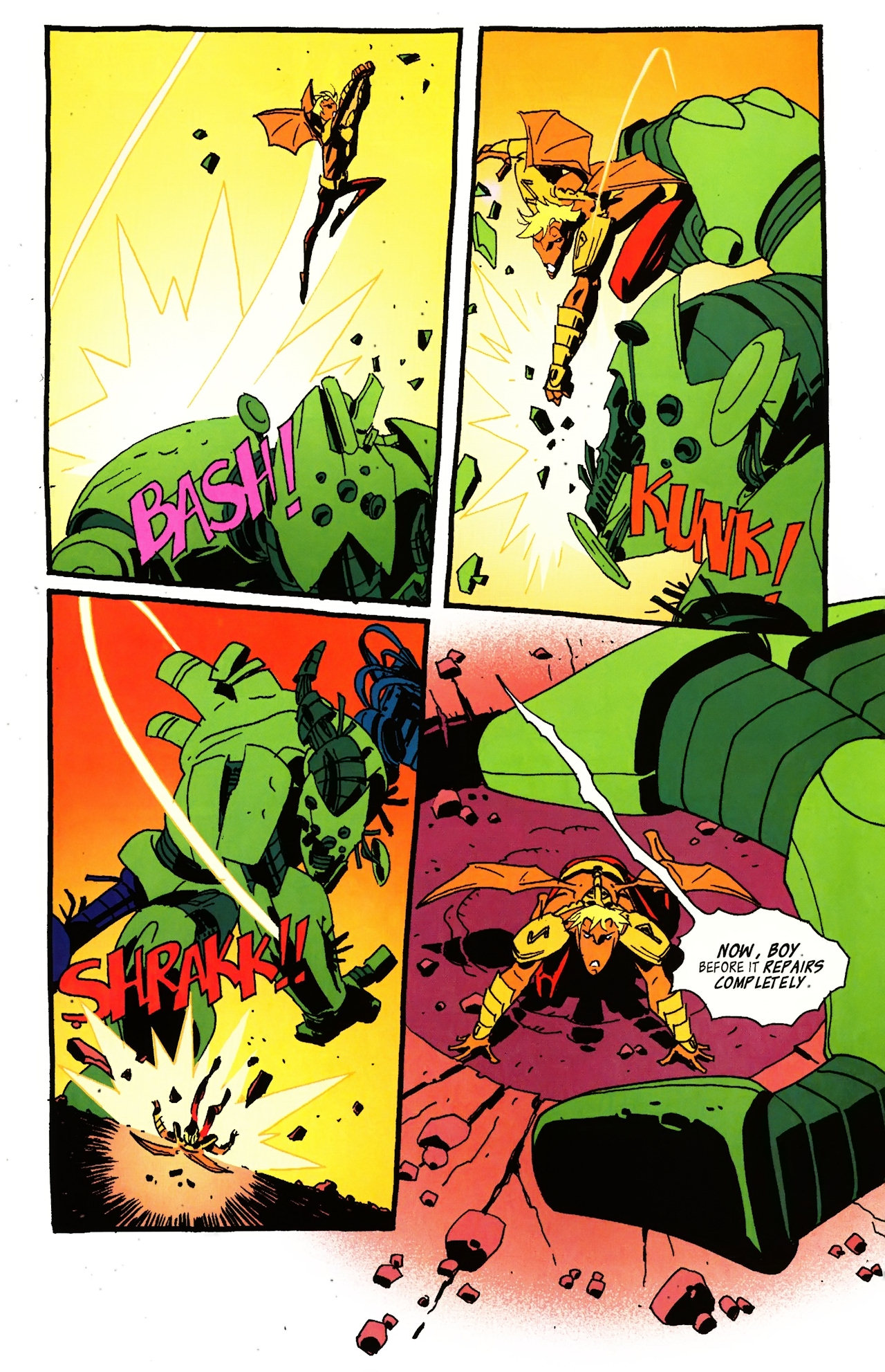 Read online FireBreather (2008) comic -  Issue #3 - 22
