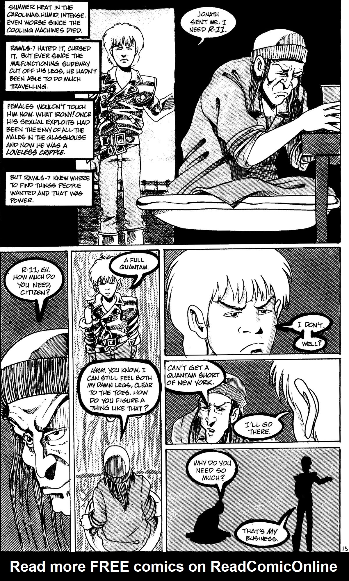 Read online Logan's World comic -  Issue #3 - 17