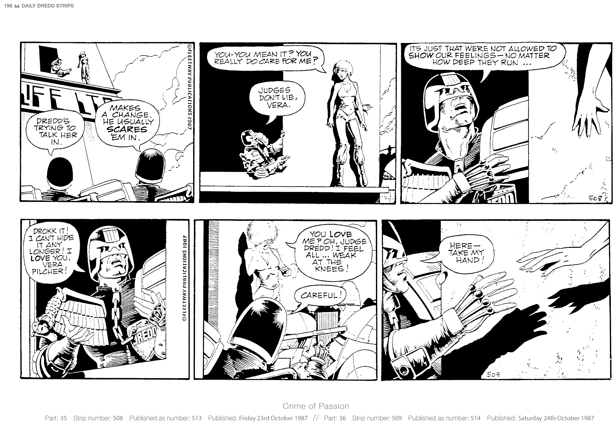 Read online Judge Dredd: The Daily Dredds comic -  Issue # TPB 2 - 199