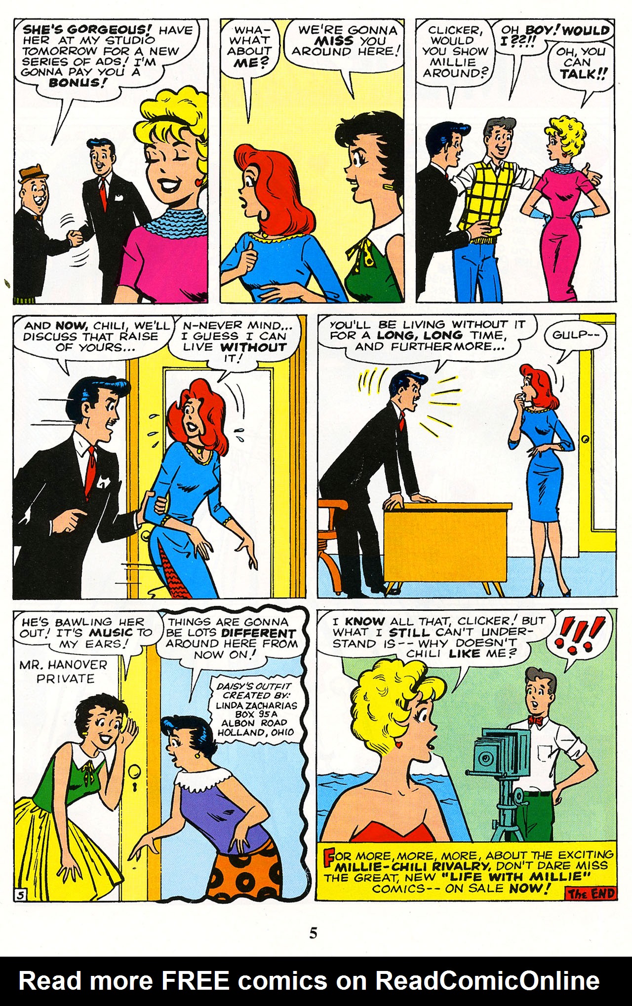 Read online Marvel Milestones: Millie the Model & Patsy Walker comic -  Issue # Full - 7
