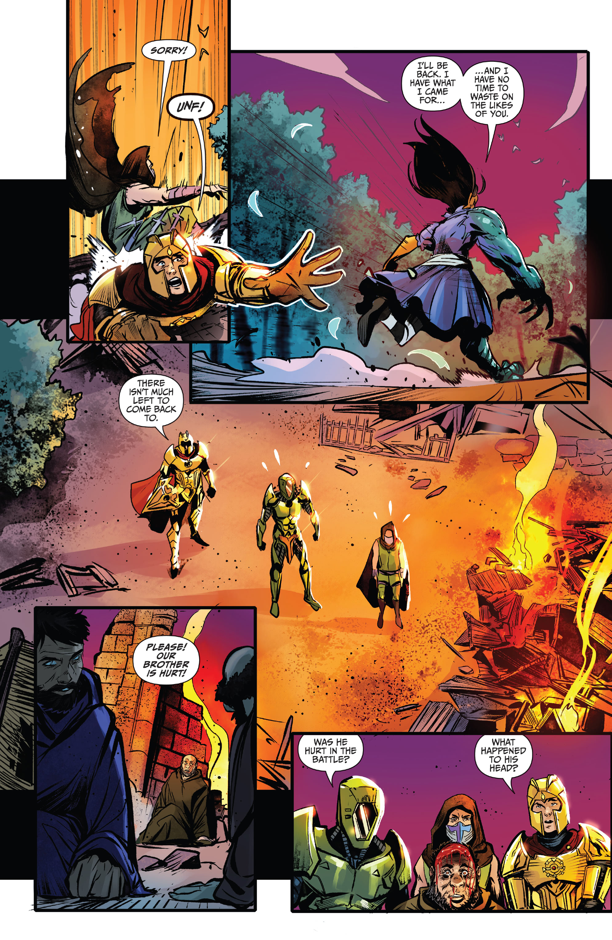 Read online Myths & Legends Quarterly: Black Knight – Fate of Legends comic -  Issue # Full - 21