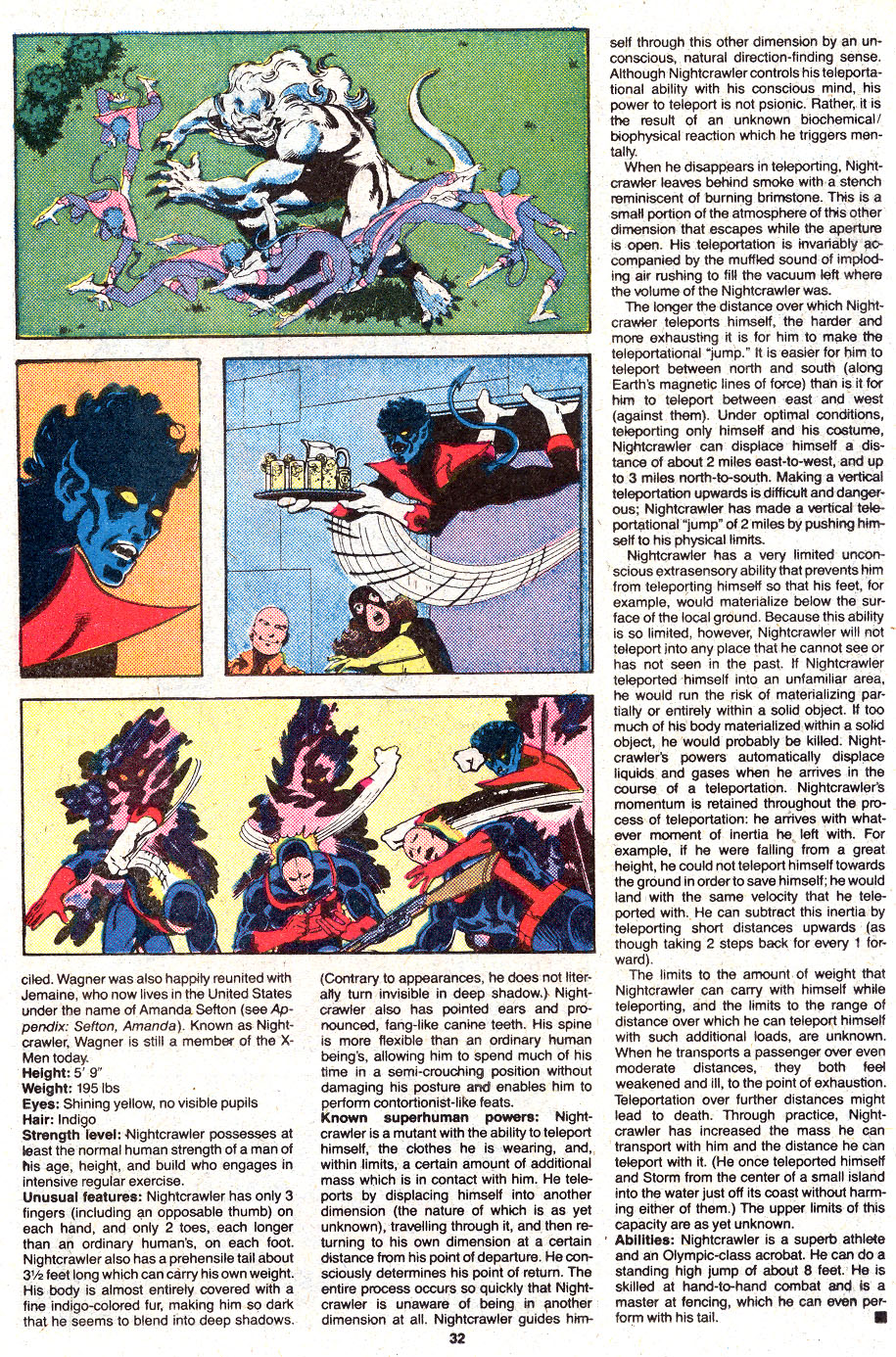 Read online The Official Handbook of the Marvel Universe Deluxe Edition comic -  Issue #9 - 34