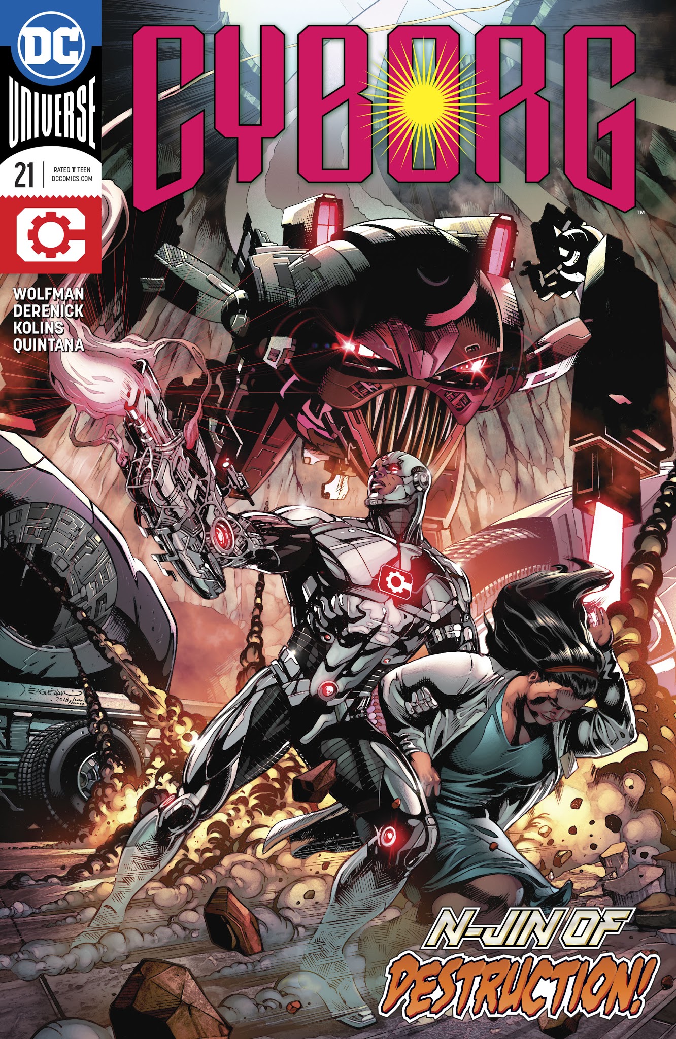 Read online Cyborg (2016) comic -  Issue #21 - 1