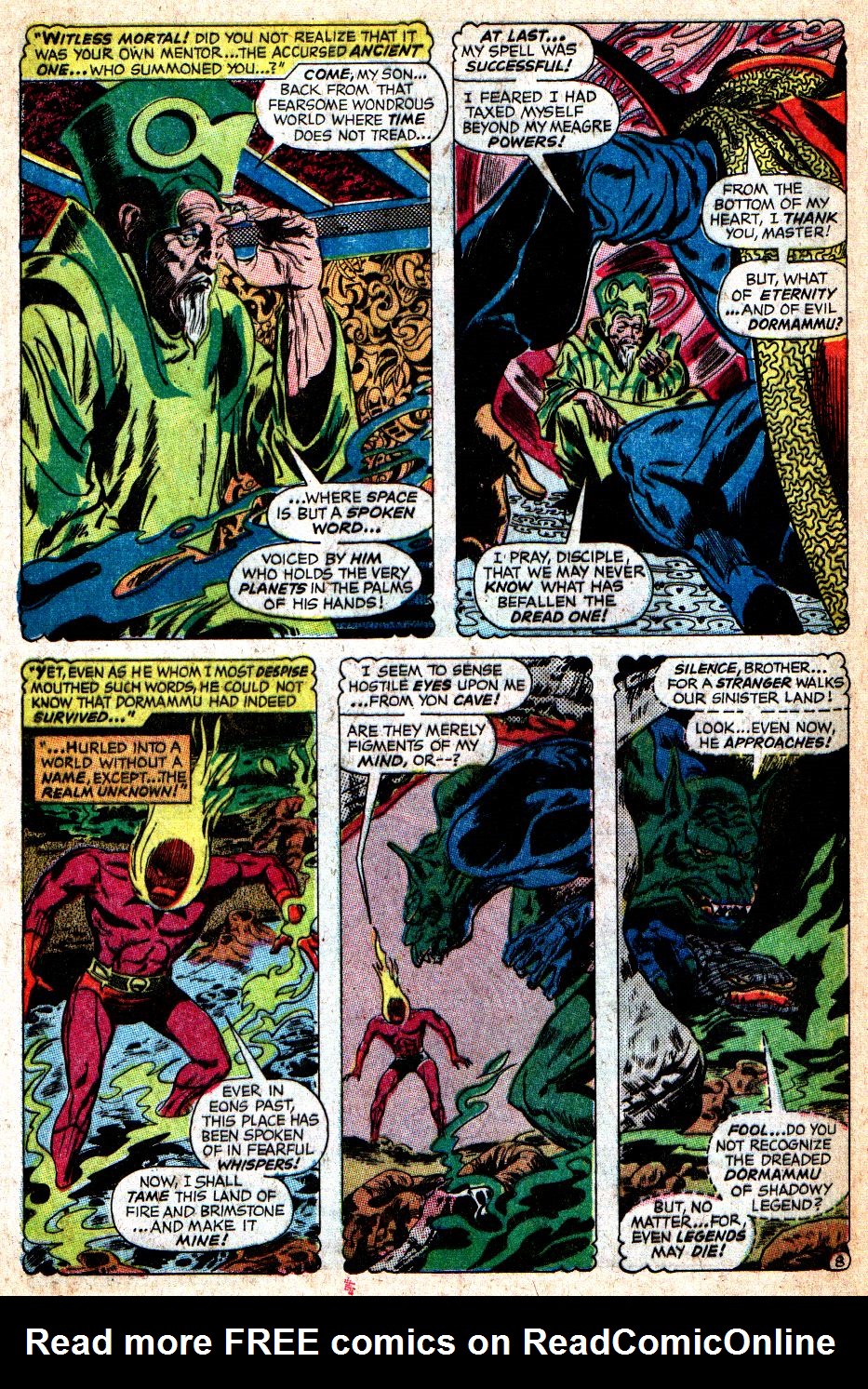 Read online Marvel Masterworks: Doctor Strange comic -  Issue # TPB 3 - 73