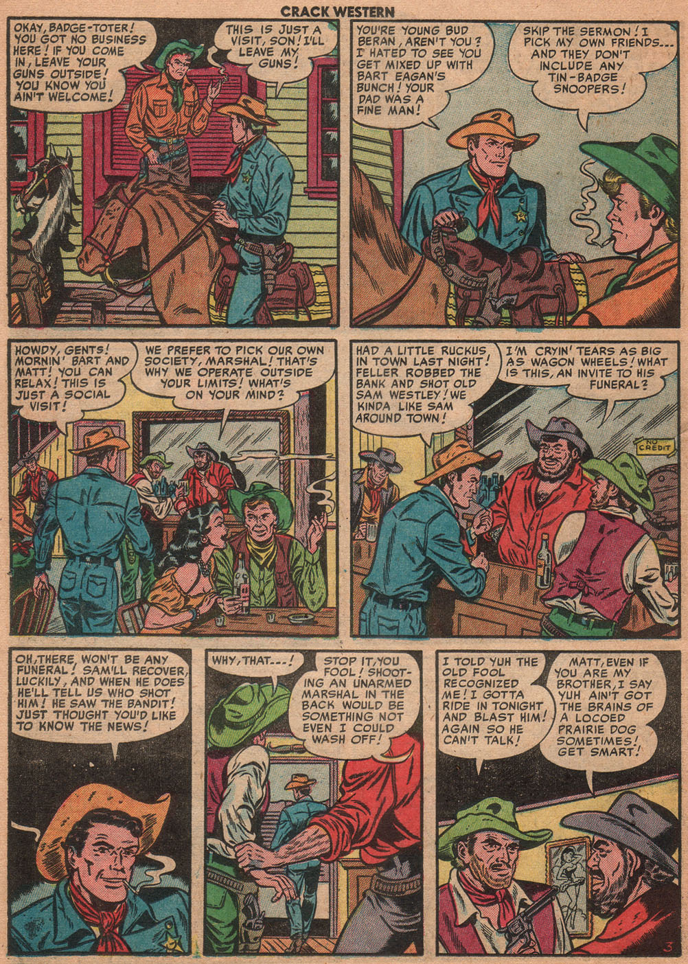 Read online Crack Western comic -  Issue #73 - 35