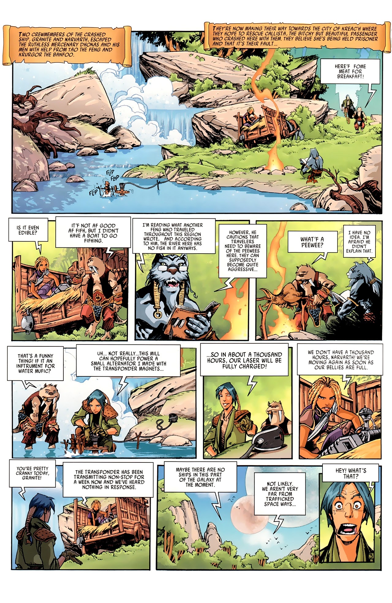 Read online Ythaq: The Forsaken World comic -  Issue #2 - 9