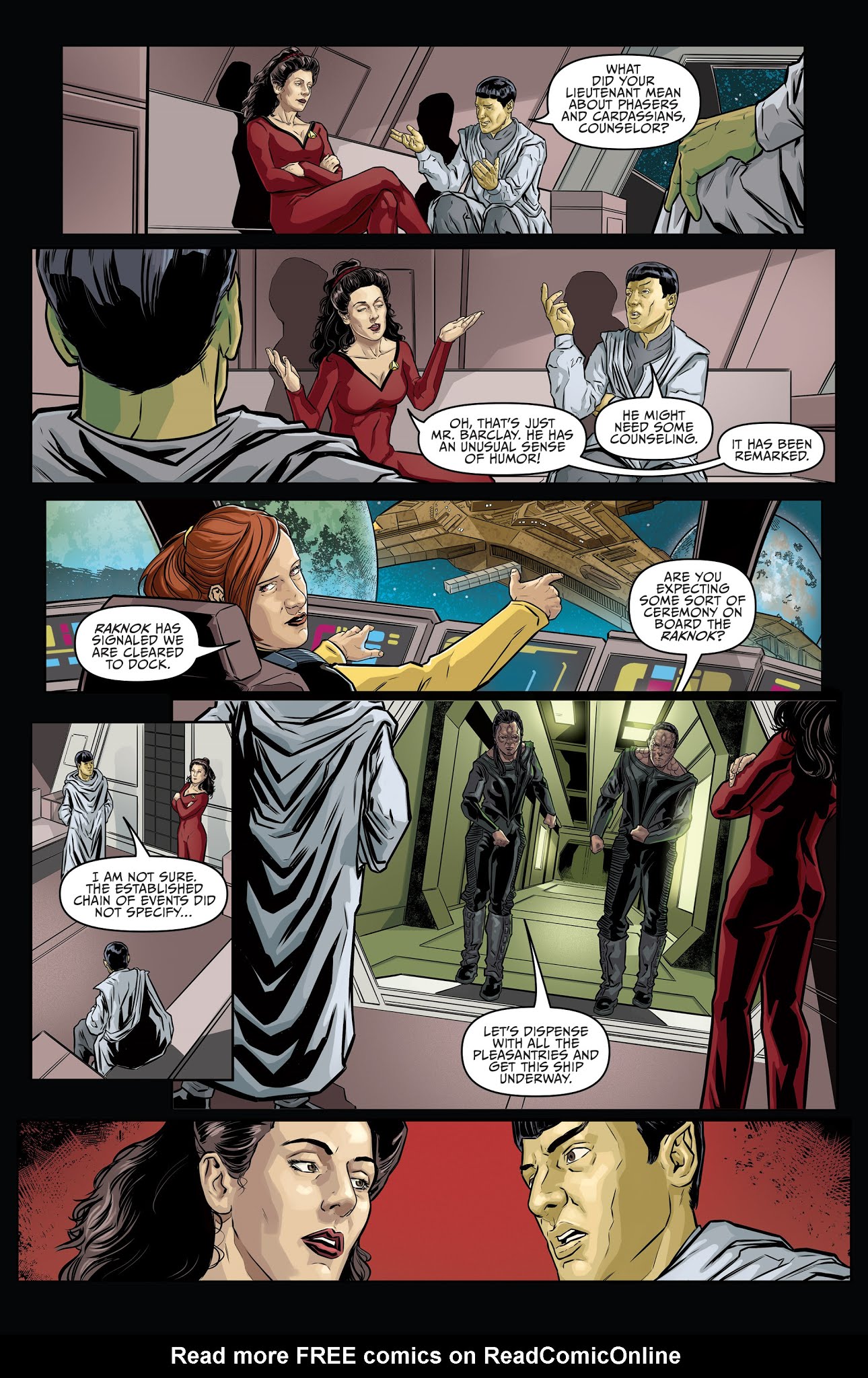 Read online Star Trek: The Next Generation: Terra Incognita comic -  Issue #2 - 9