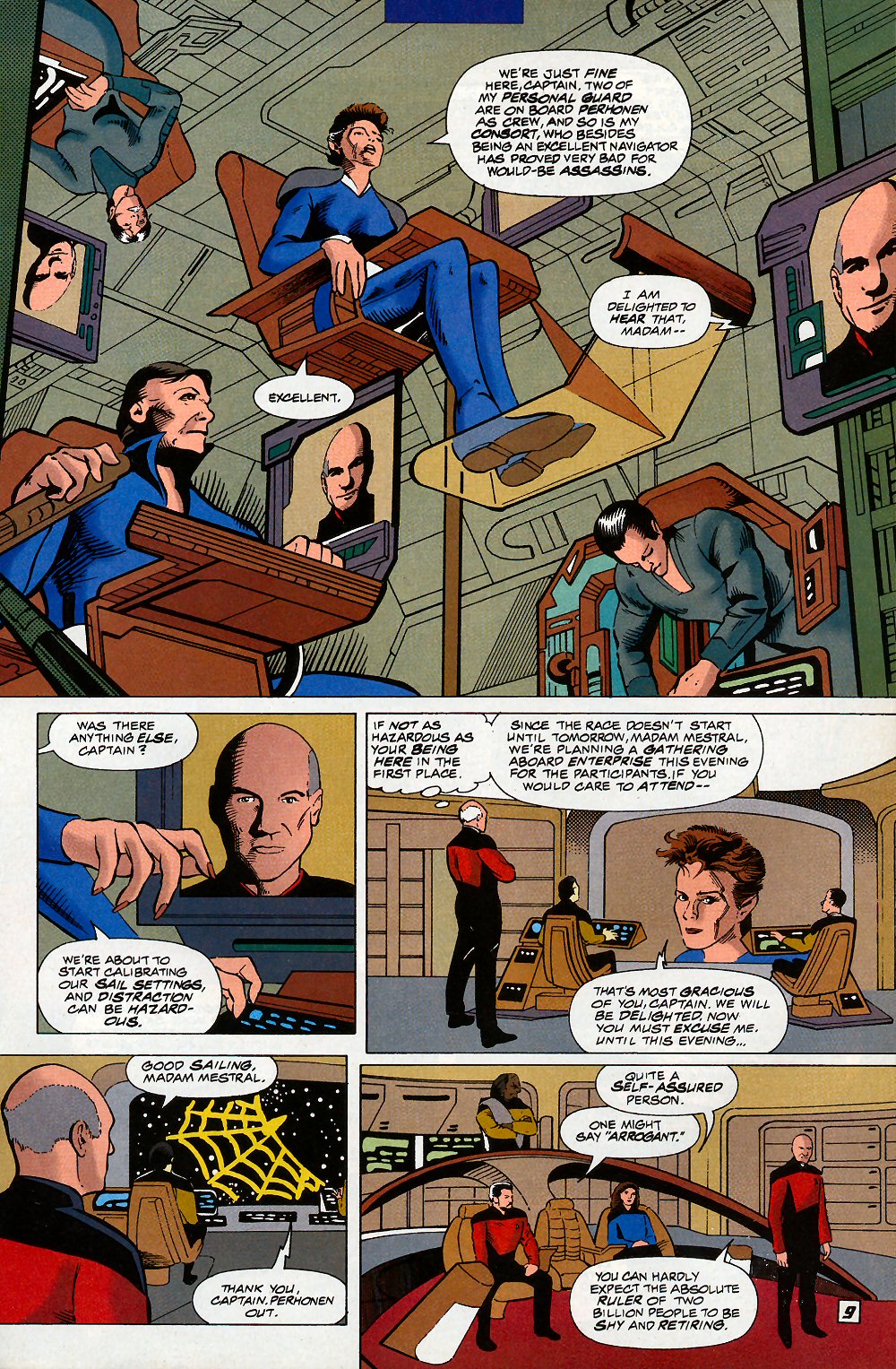 Read online Star Trek: The Next Generation - Ill Wind comic -  Issue #1 - 9