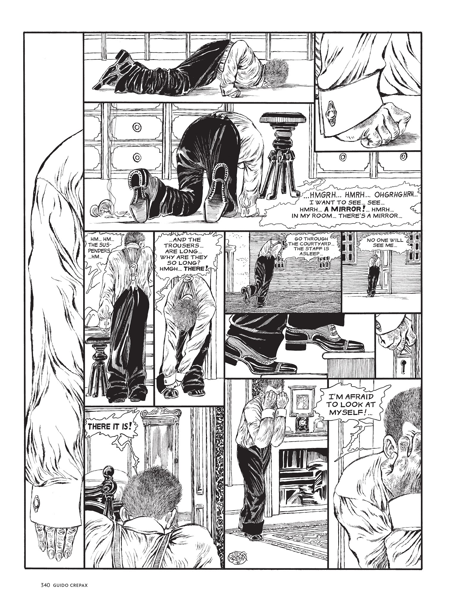 Read online The Complete Crepax comic -  Issue # TPB 3 - 327