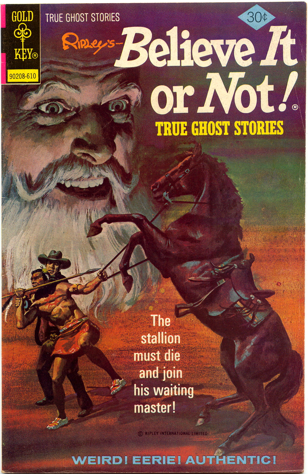Read online Ripley's Believe it or Not! (1965) comic -  Issue #65 - 1