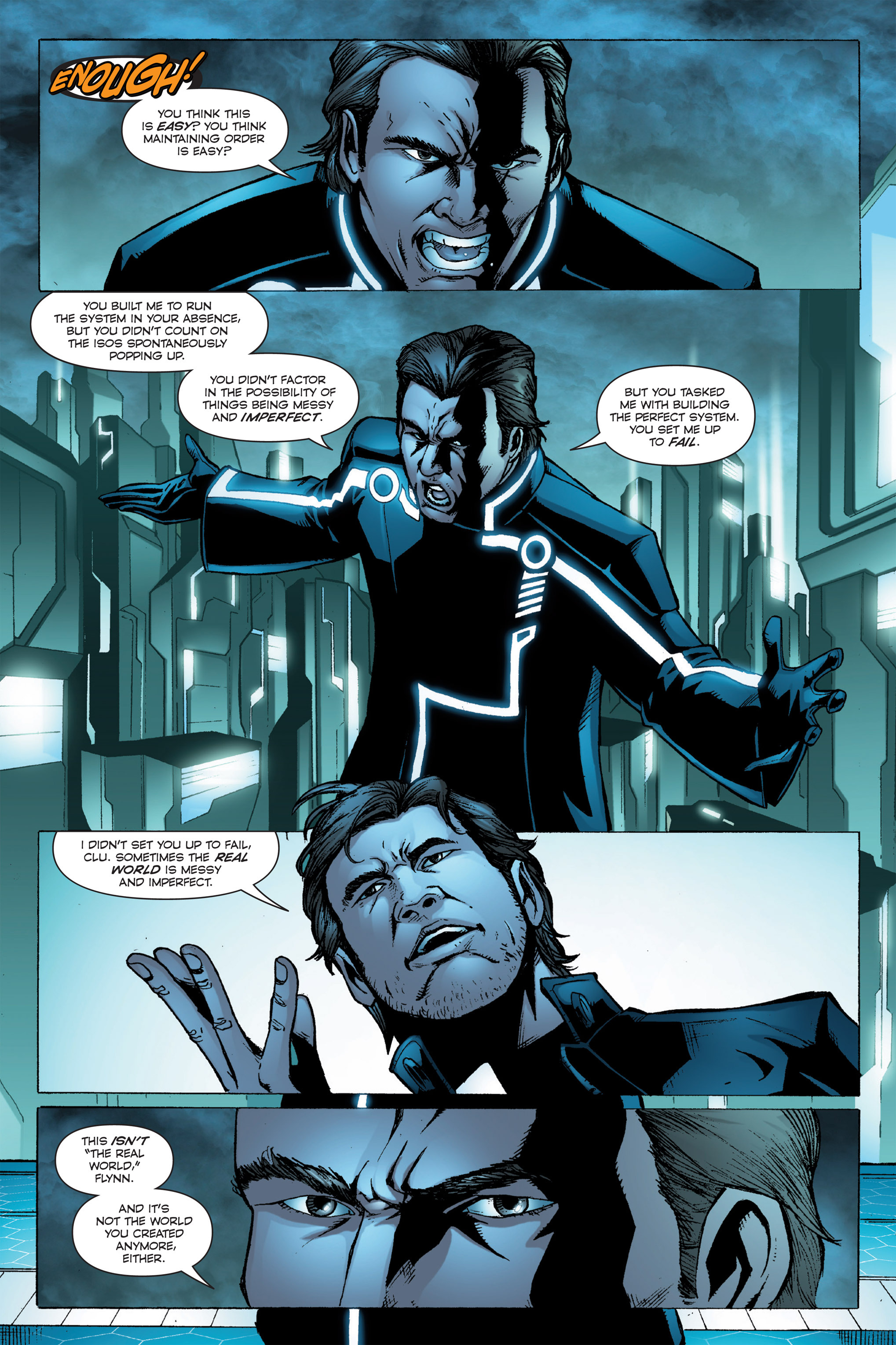 Read online TRON: Betrayal comic -  Issue # TPB - 90