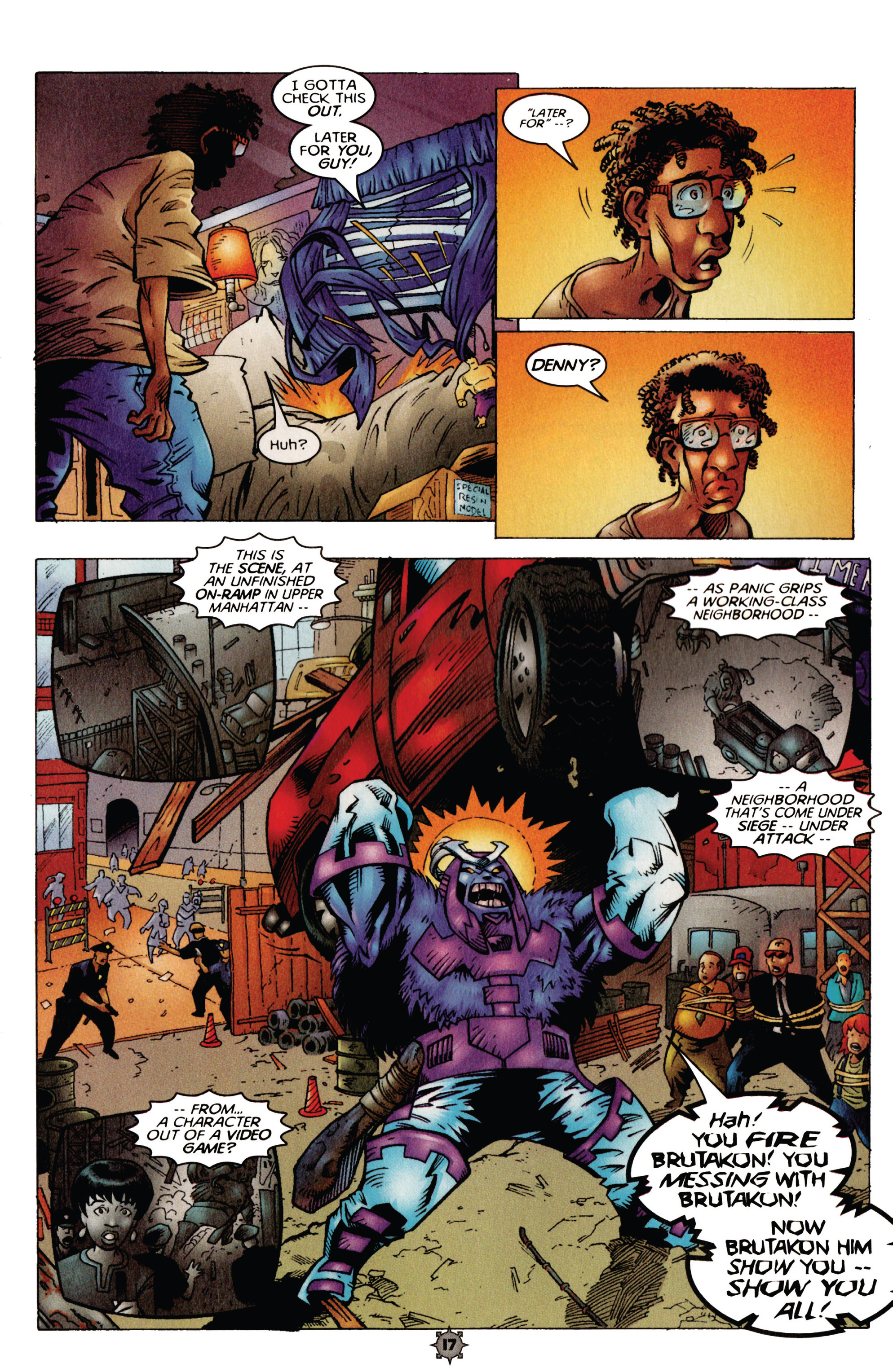 Read online Ninjak (1997) comic -  Issue #1 - 16