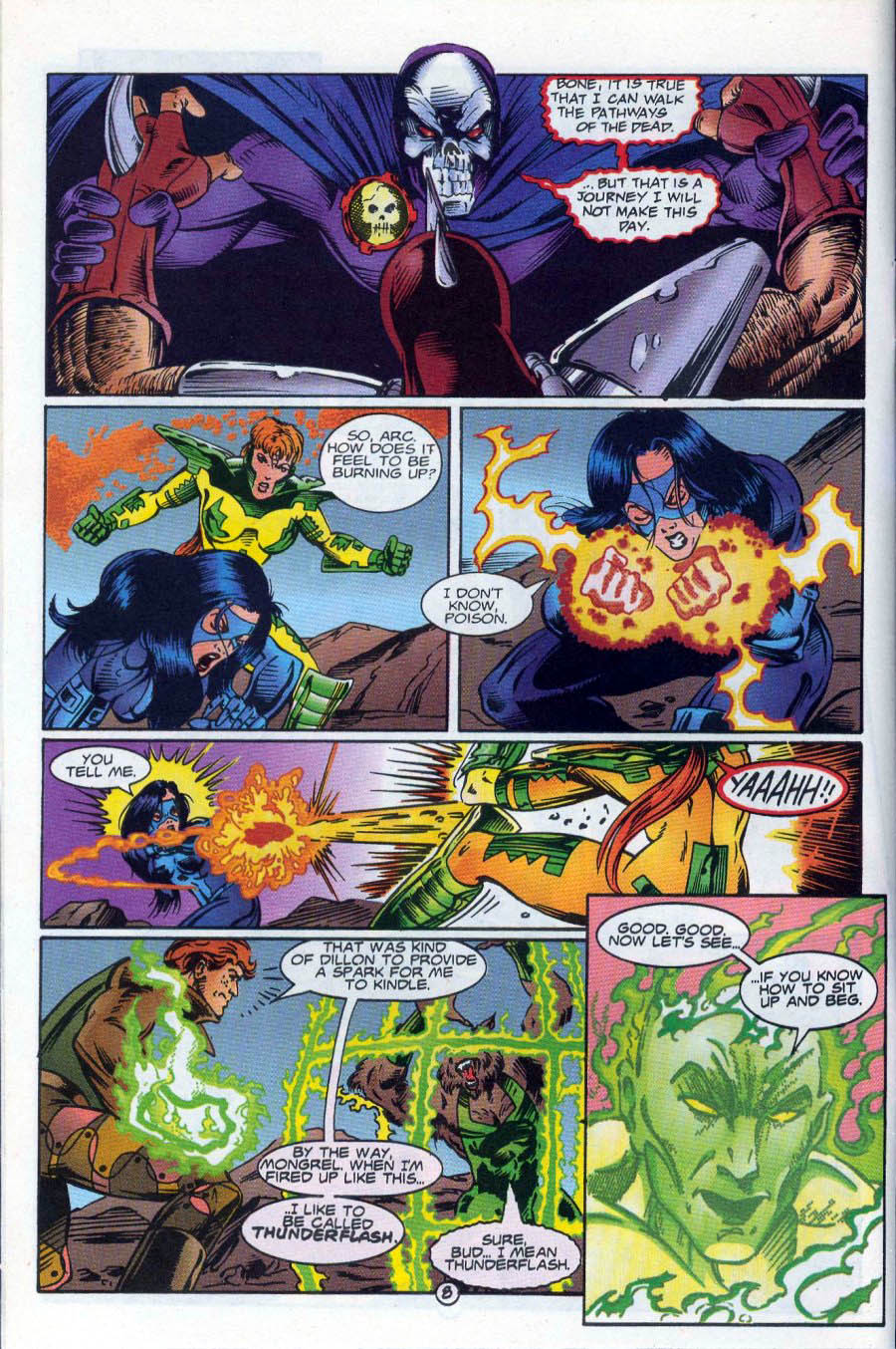 Read online Ex-Mutants comic -  Issue #18 - 9