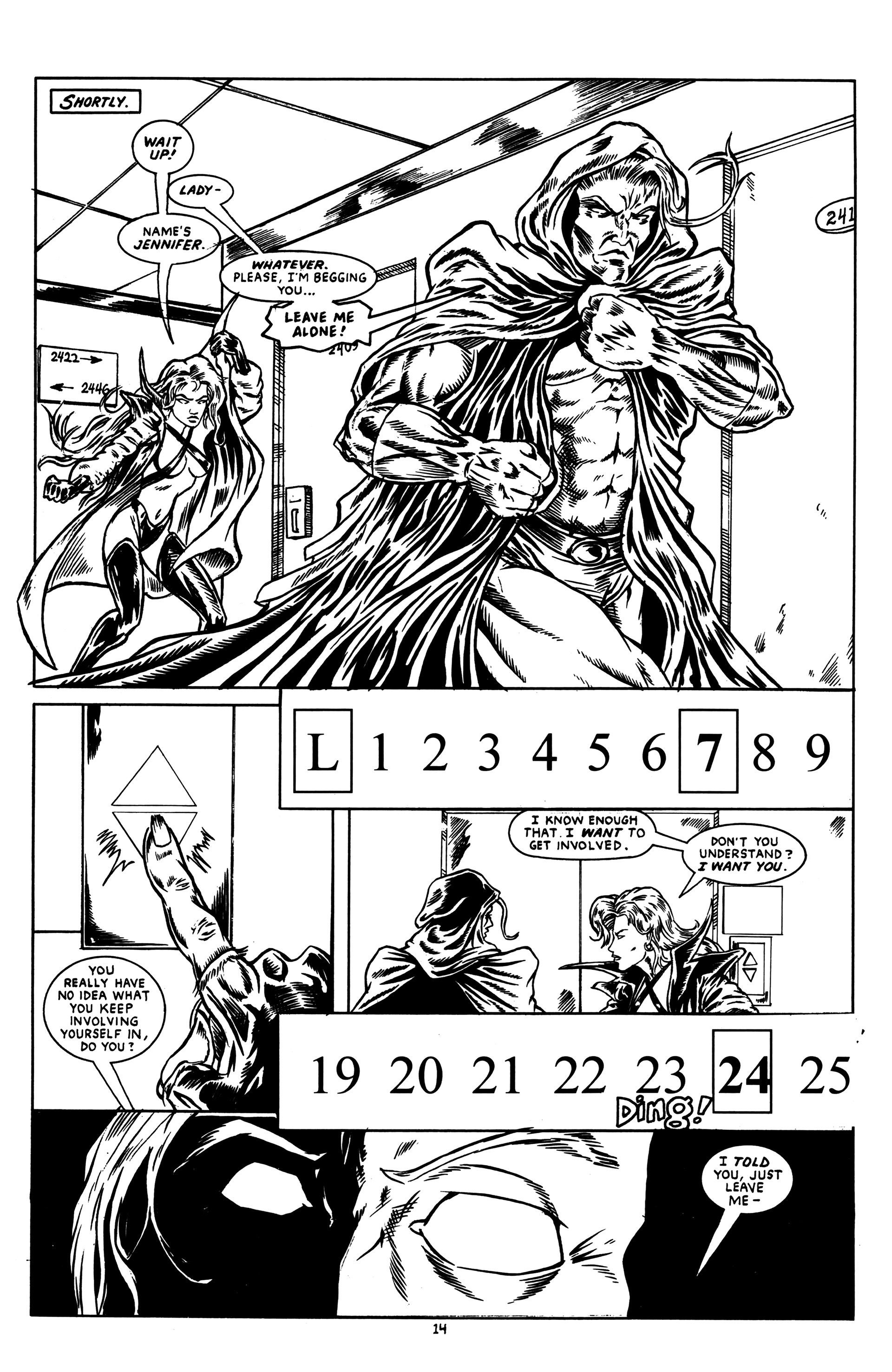 Read online Flesh & Blood comic -  Issue #1 - 16