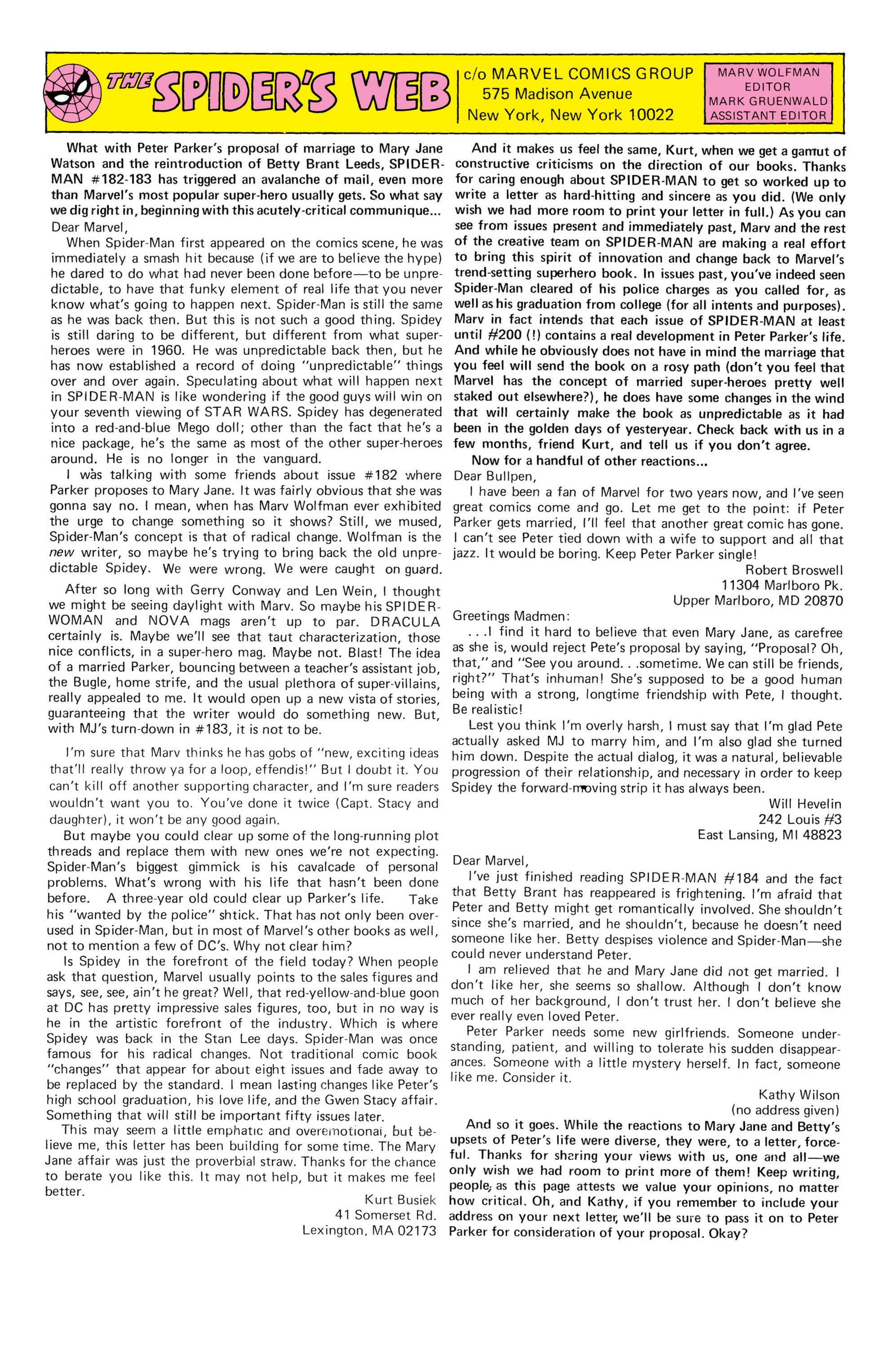 Read online The Amazing Spider-Man (1963) comic -  Issue #188 - 19