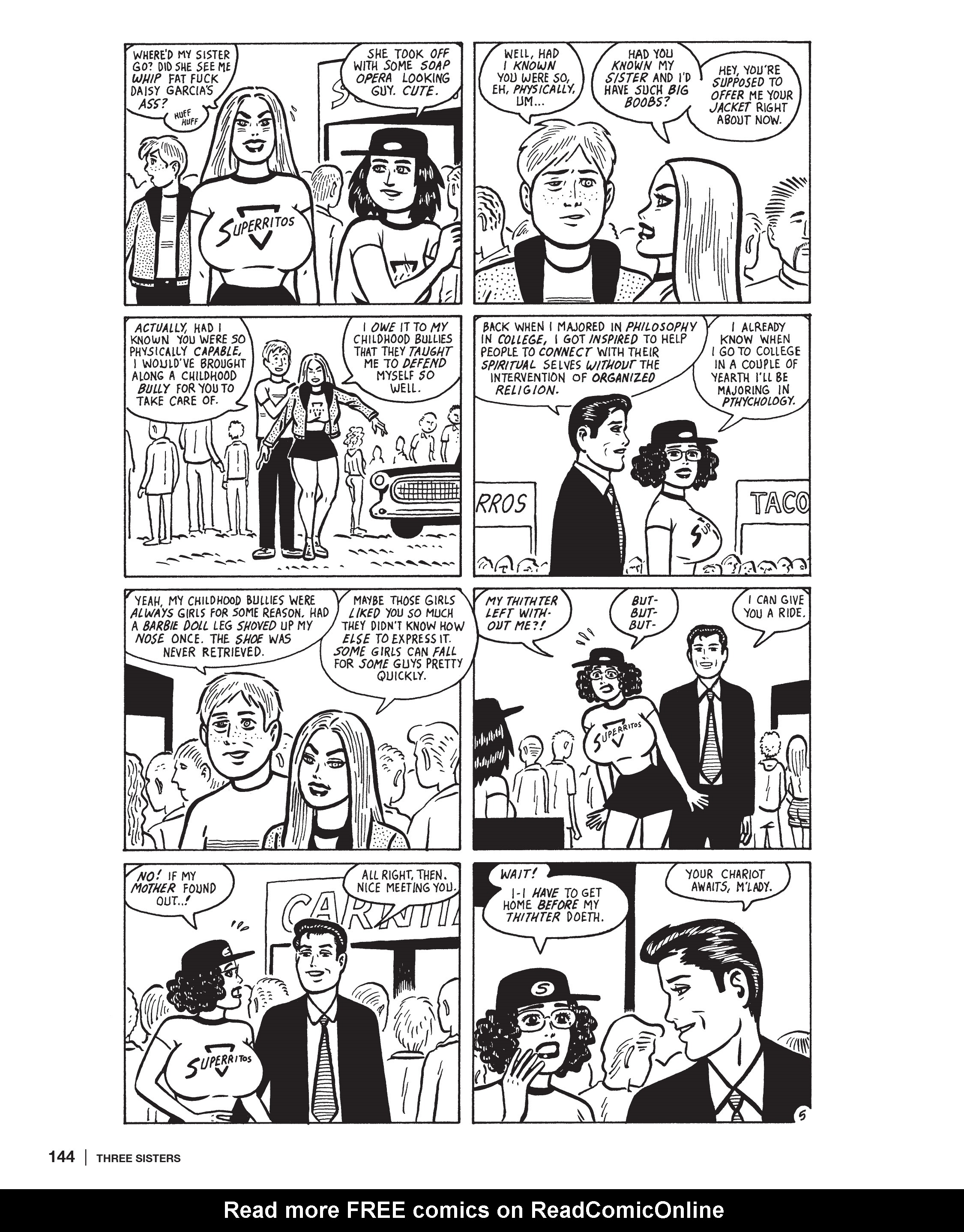 Read online Three Sisters: The Love and Rockets Library comic -  Issue # TPB (Part 2) - 44