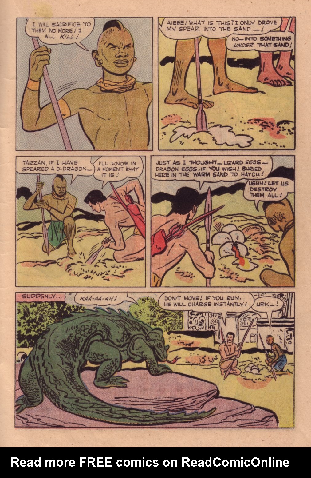 Read online Tarzan (1948) comic -  Issue #98 - 13