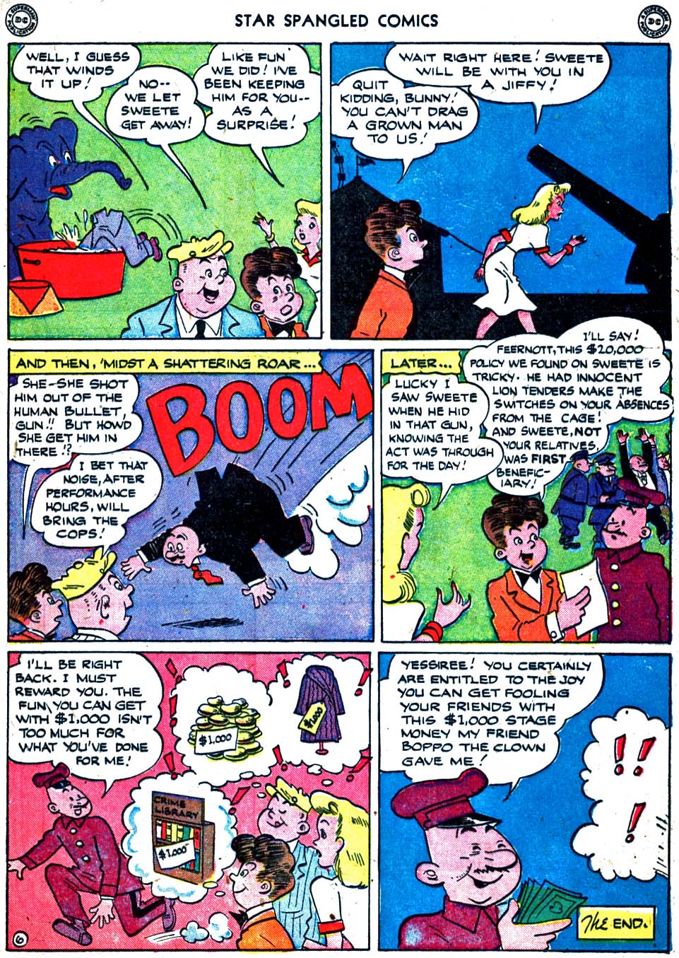 Read online Star Spangled Comics comic -  Issue #33 - 33