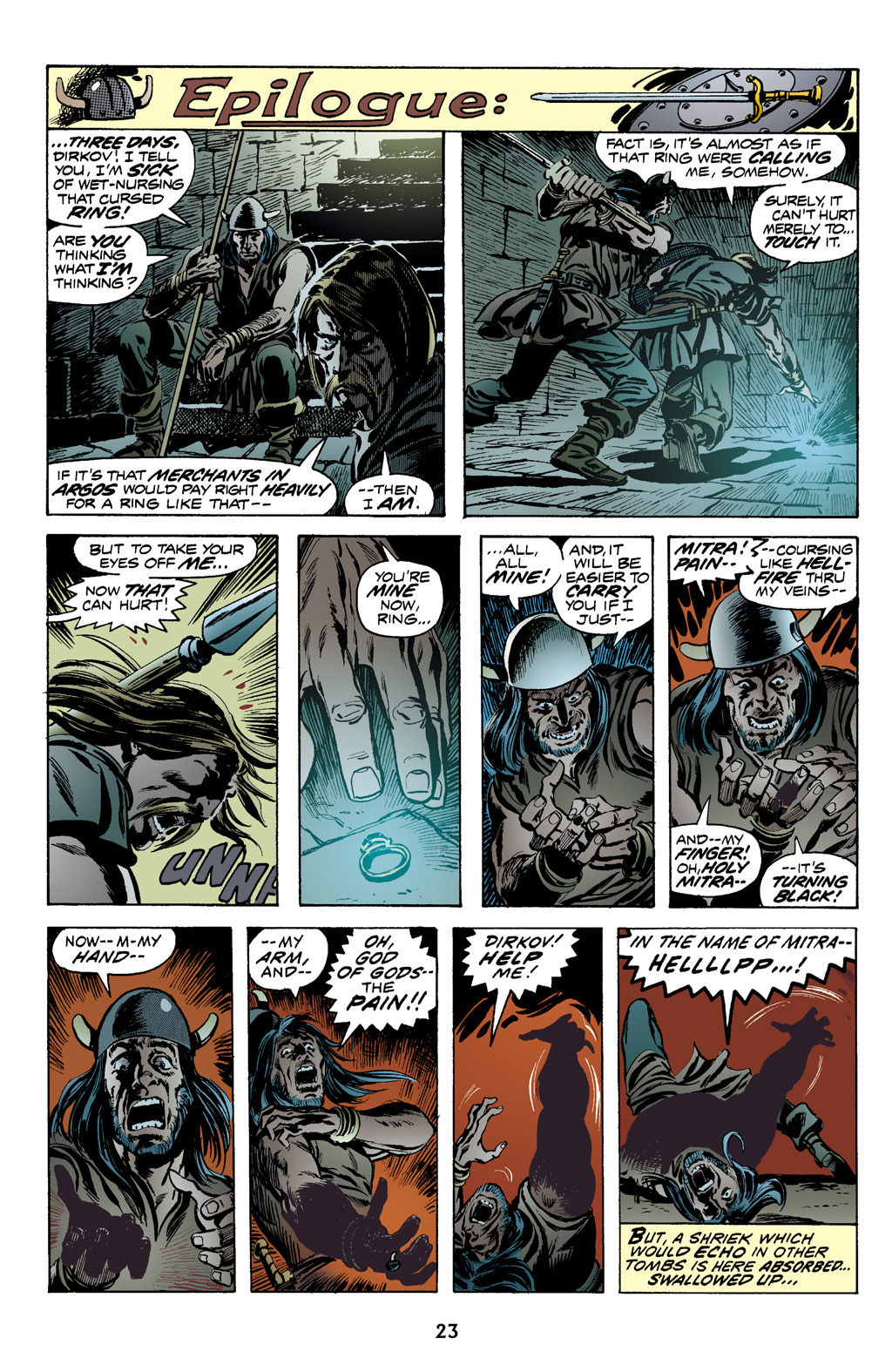 Read online The Chronicles of Conan comic -  Issue # TPB 8 (Part 1) - 23