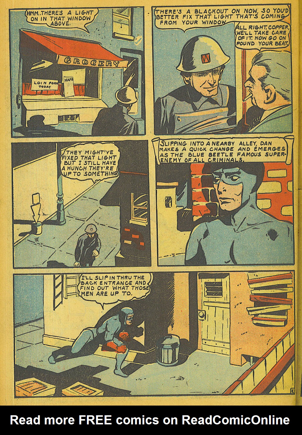 Read online The Blue Beetle comic -  Issue #21 - 57