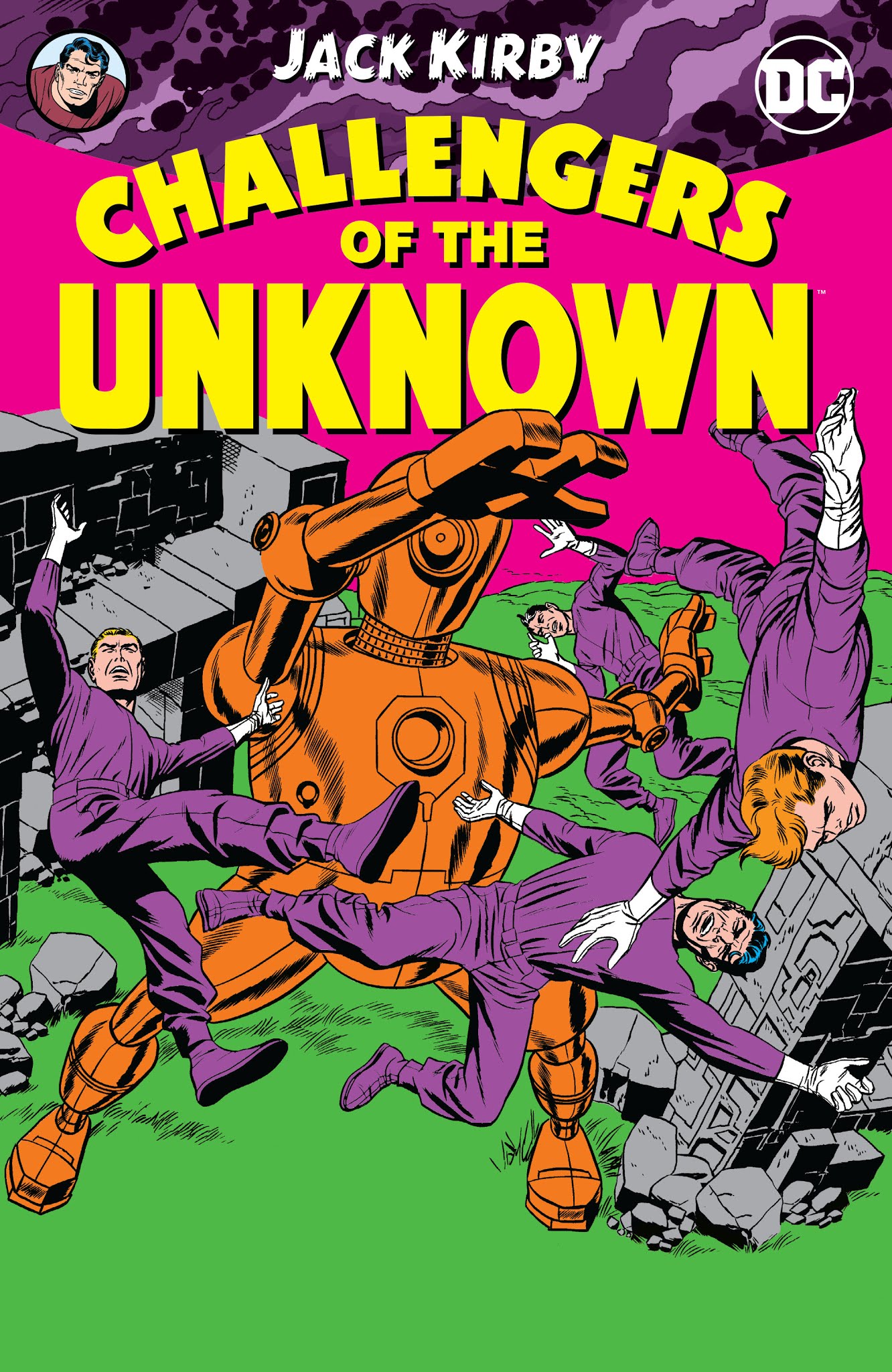 Read online Challengers of the Unknown by Jack Kirby comic -  Issue # TPB (Part 1) - 1
