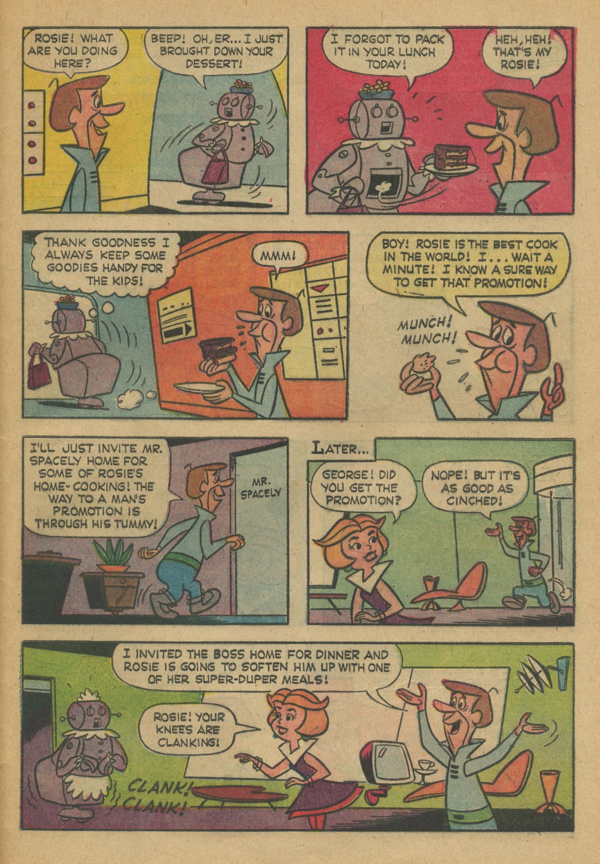 Read online The Jetsons (1963) comic -  Issue #29 - 29