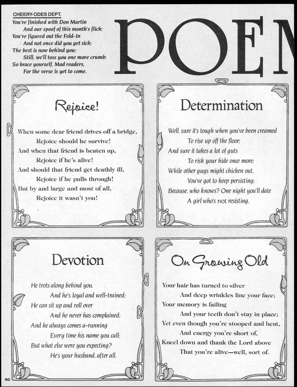 Read online MAD comic -  Issue #252 - 42