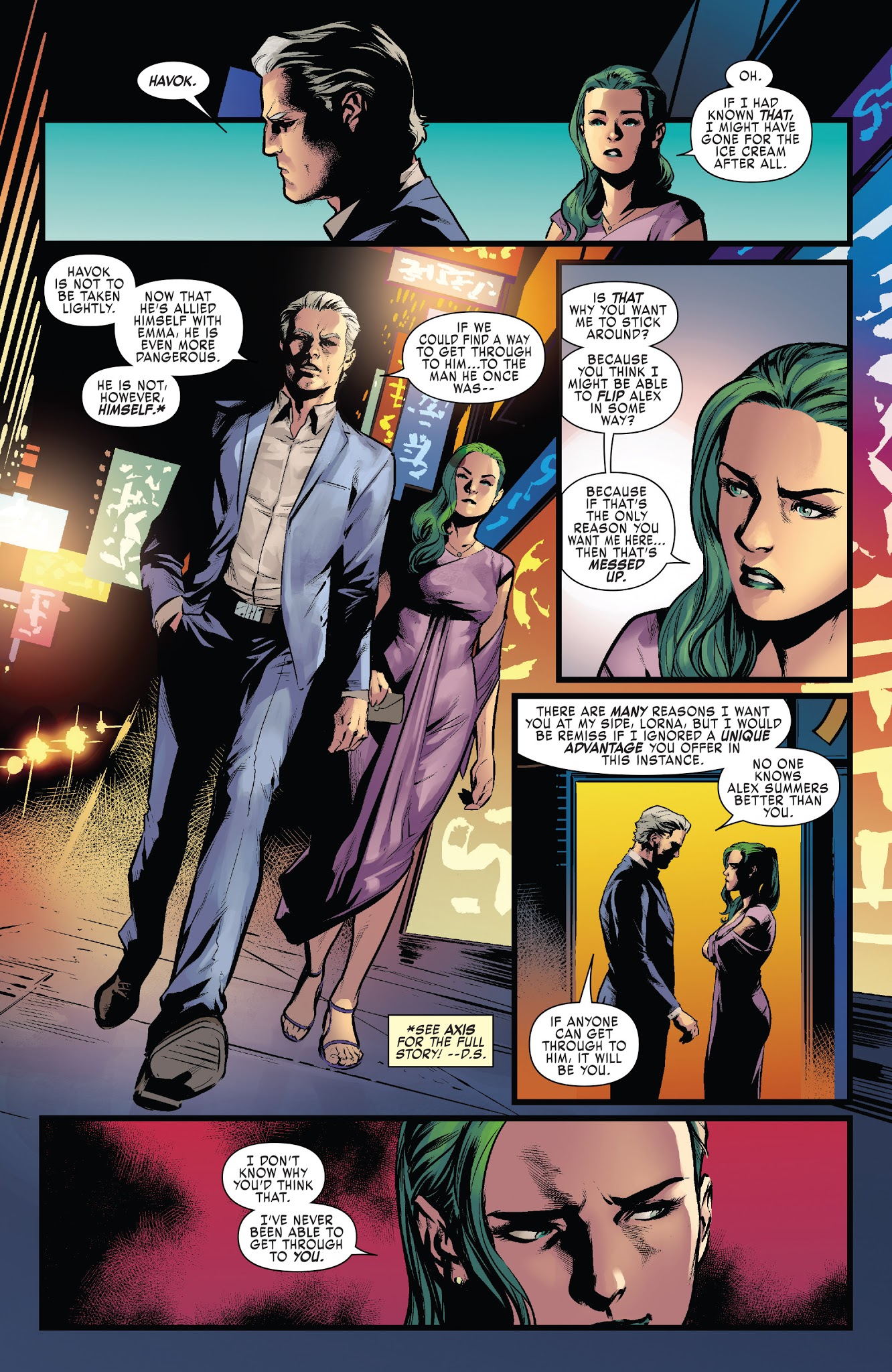 Read online X-Men: Blue comic -  Issue #27 - 4