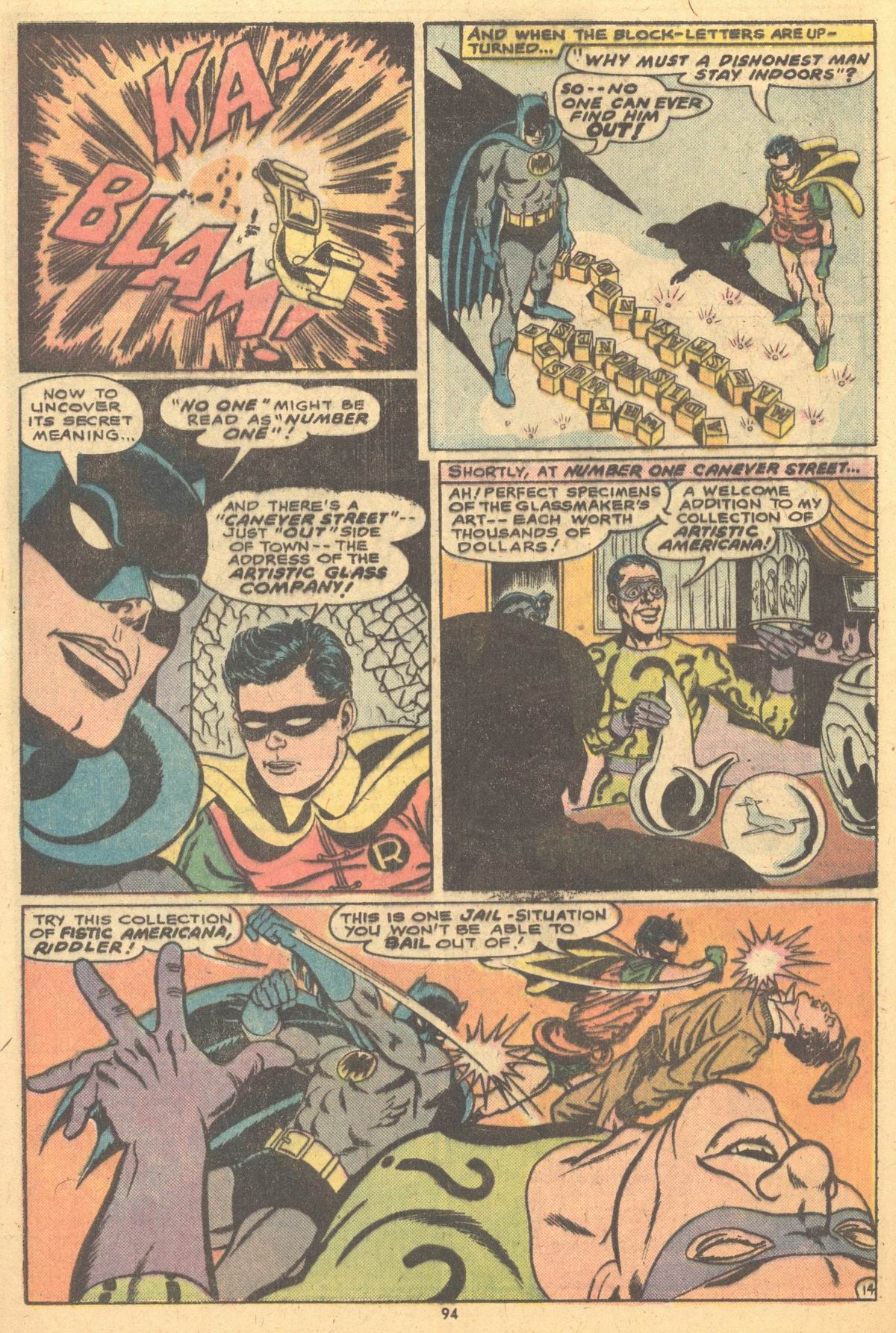Read online Batman (1940) comic -  Issue #260 - 94