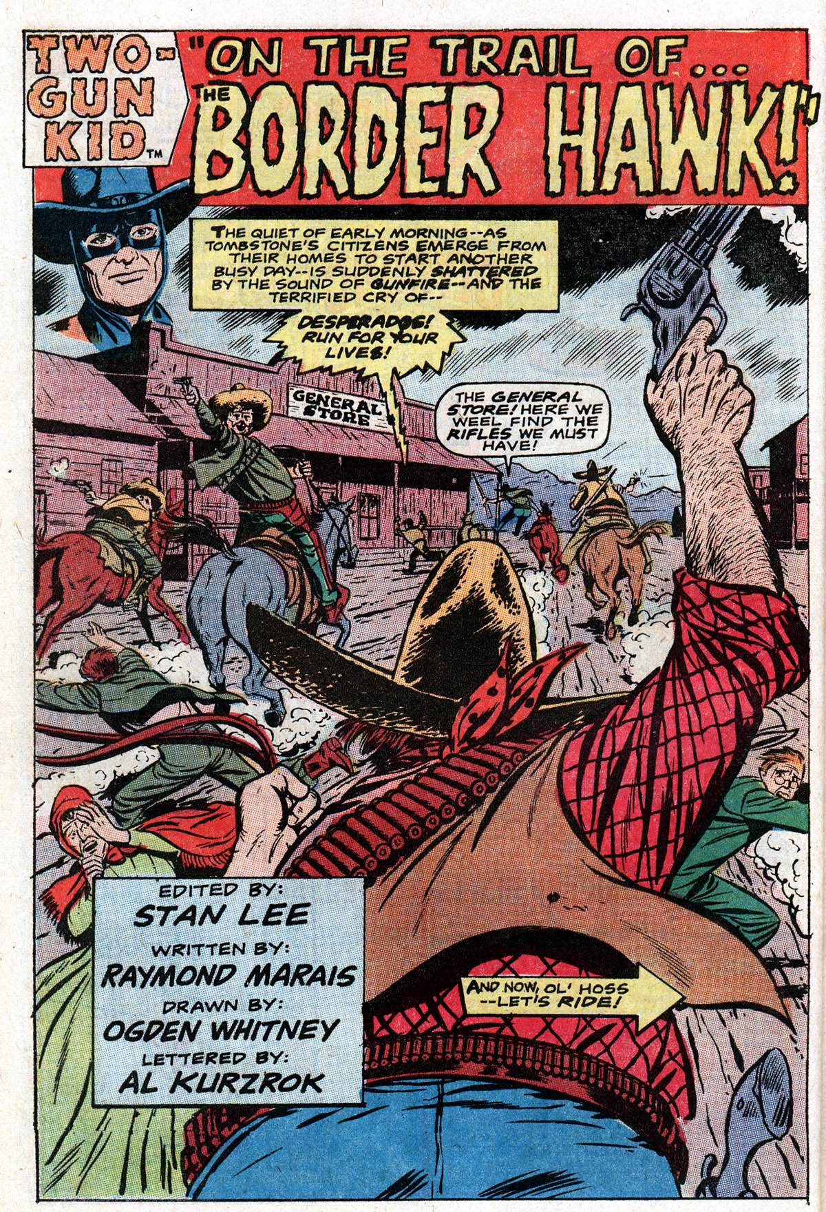 Read online The Mighty Marvel Western comic -  Issue #10 - 20