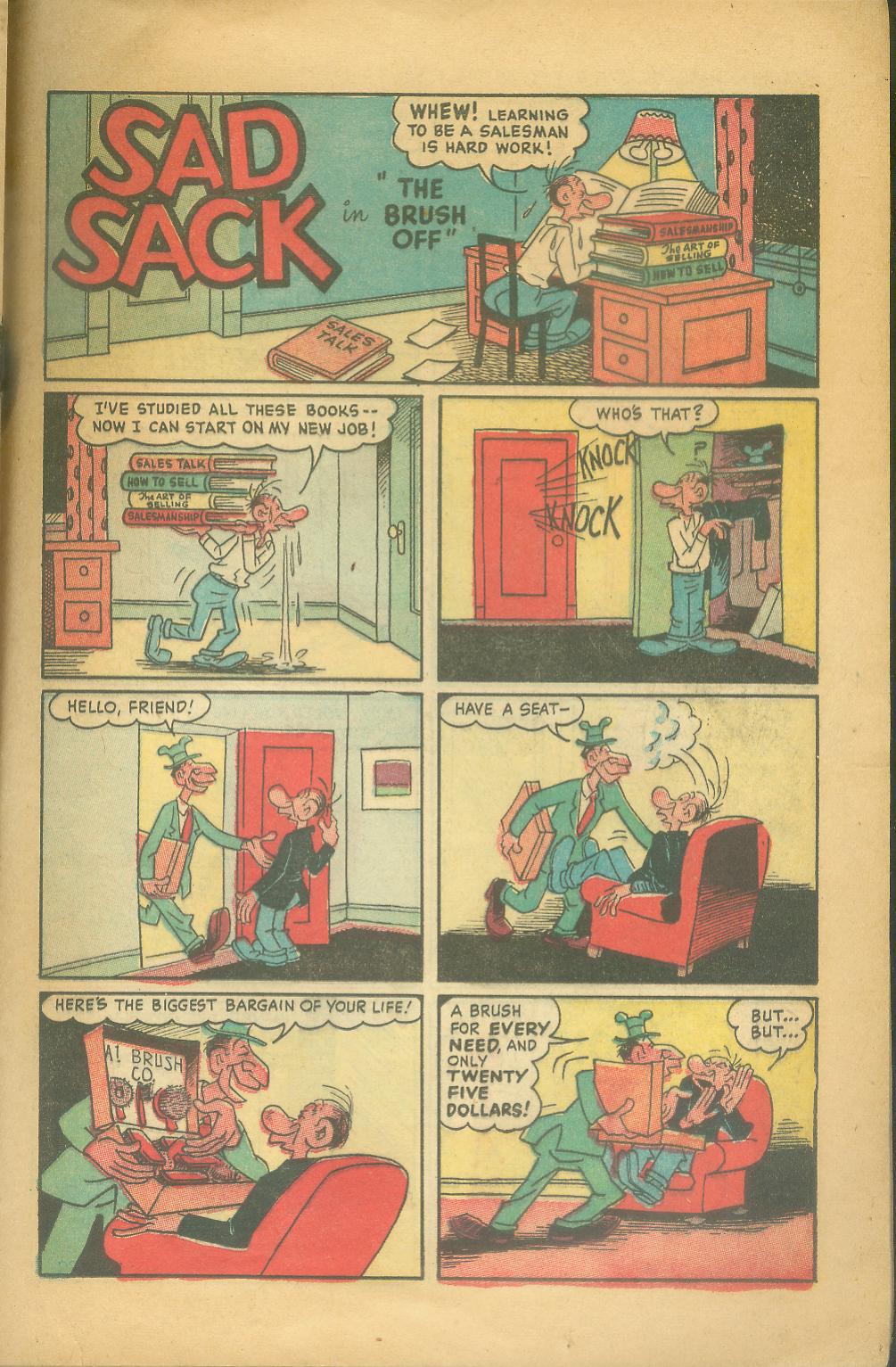 Read online Sad Sack comic -  Issue #21 - 21