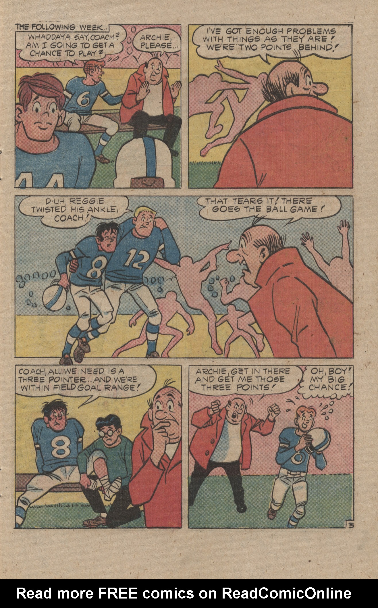 Read online Reggie and Me (1966) comic -  Issue #93 - 5