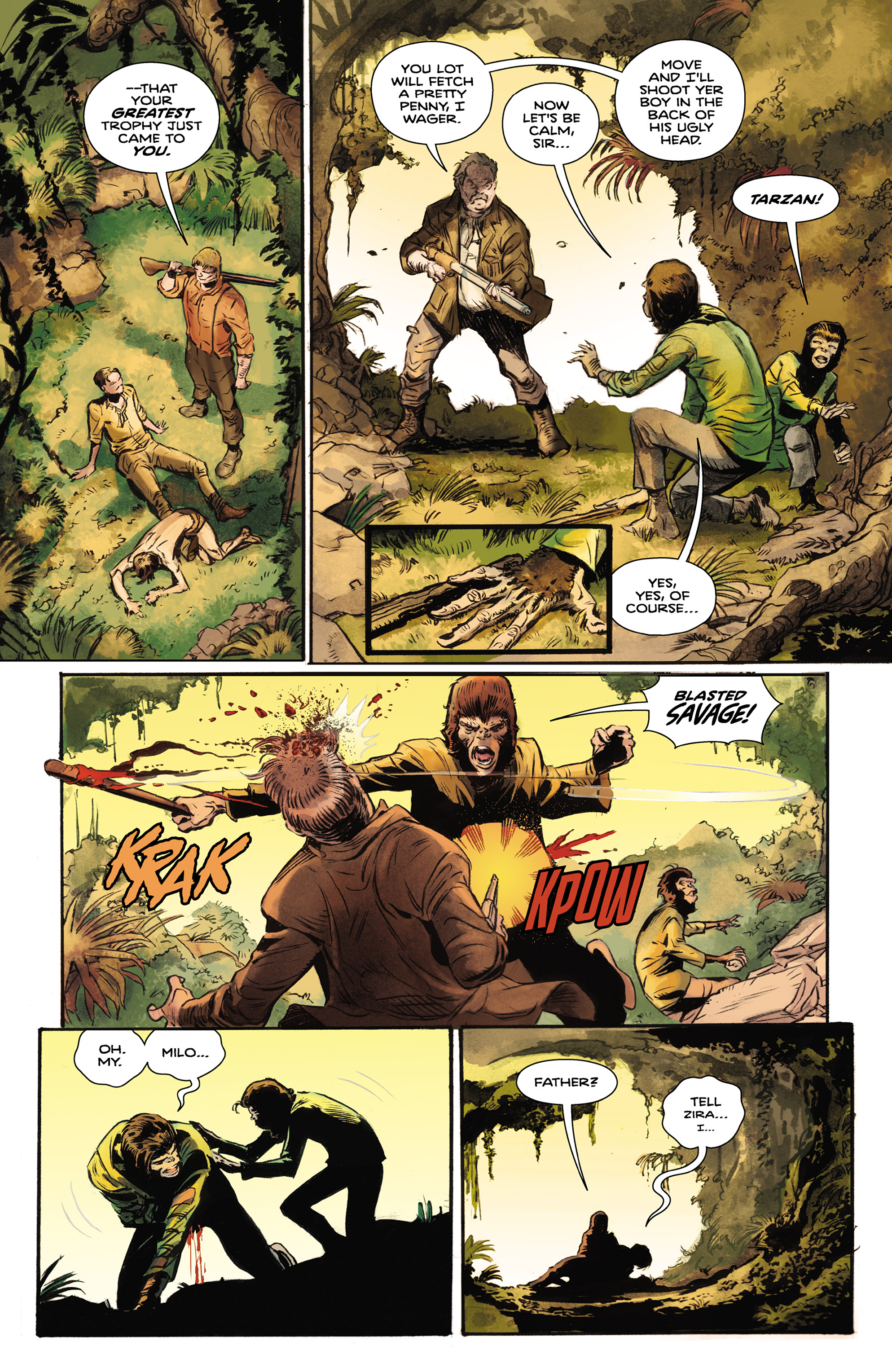 Read online Tarzan On the Planet of the Apes comic -  Issue #1 - 22
