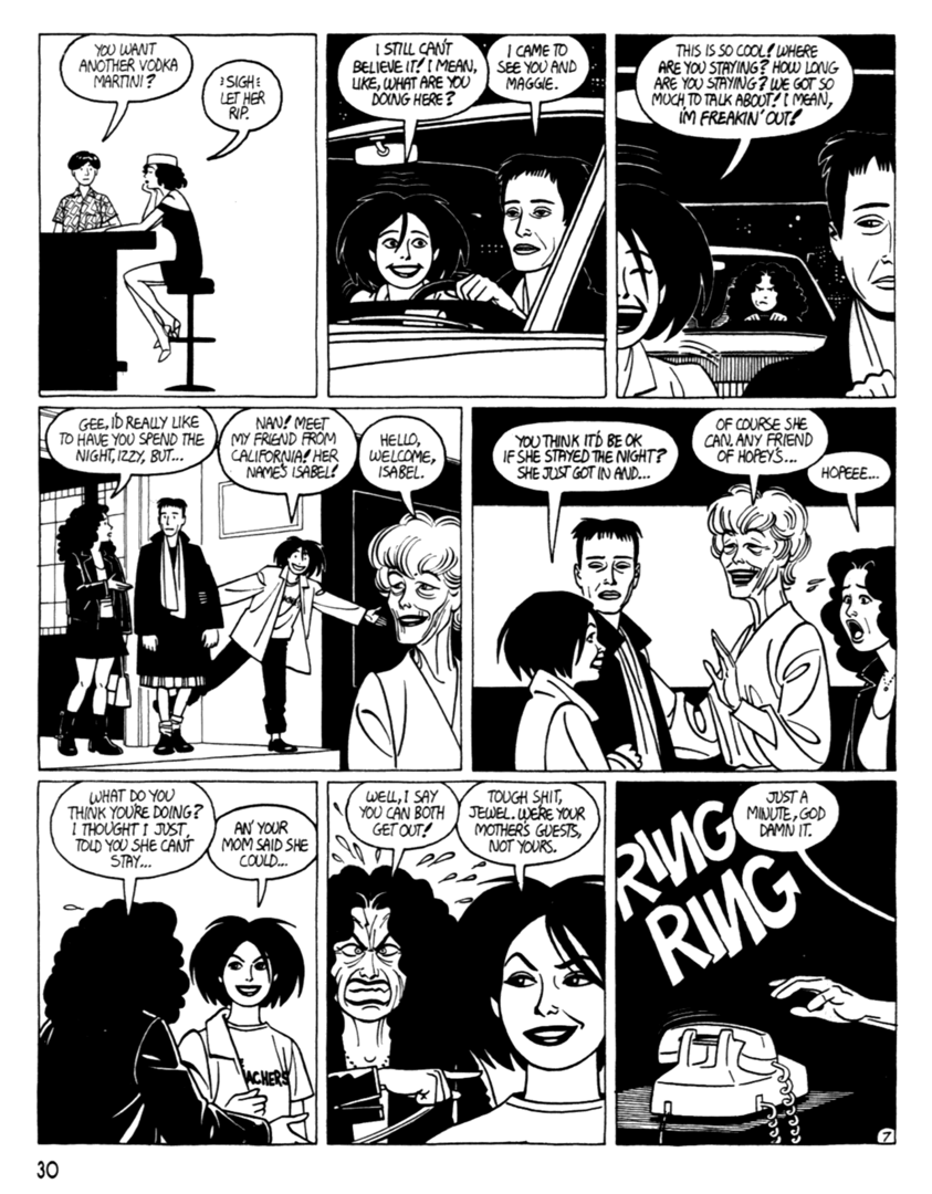 Read online Love and Rockets (1982) comic -  Issue #38 - 32