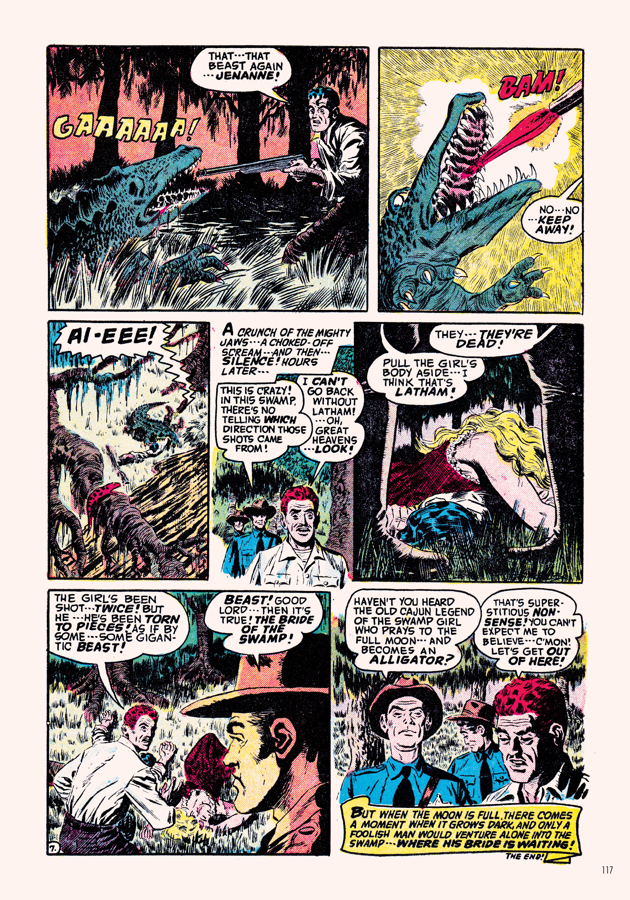 Read online Classic Monsters of Pre-Code Horror Comics: Swamp Monsters comic -  Issue # TPB - 117