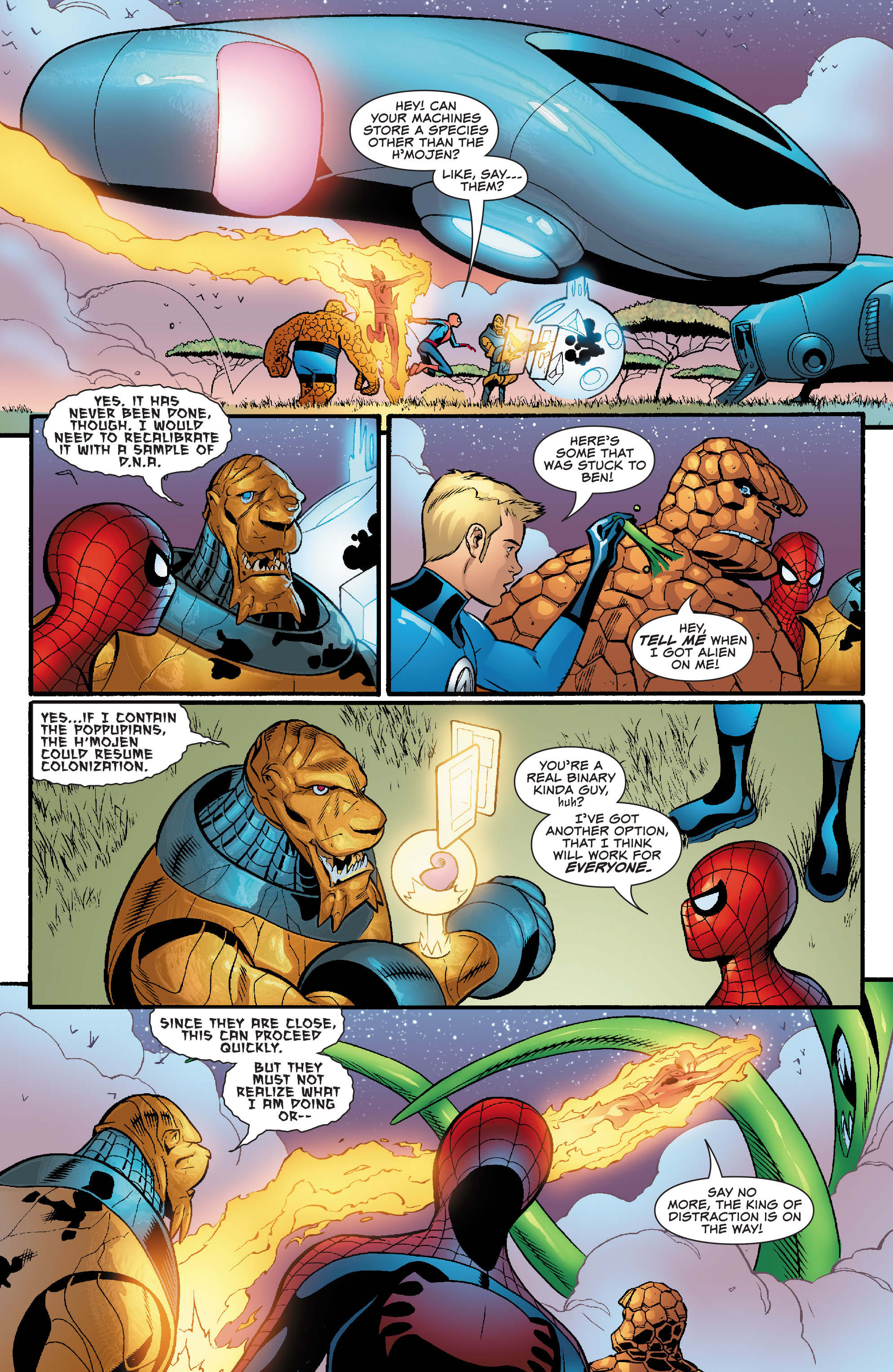 Read online Spider-Man and the Fantastic Four comic -  Issue #4 - 20