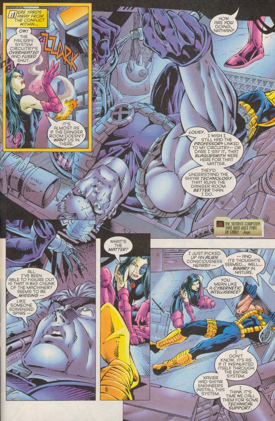 Read online Cable/X-Force '96 comic -  Issue # Full - 19