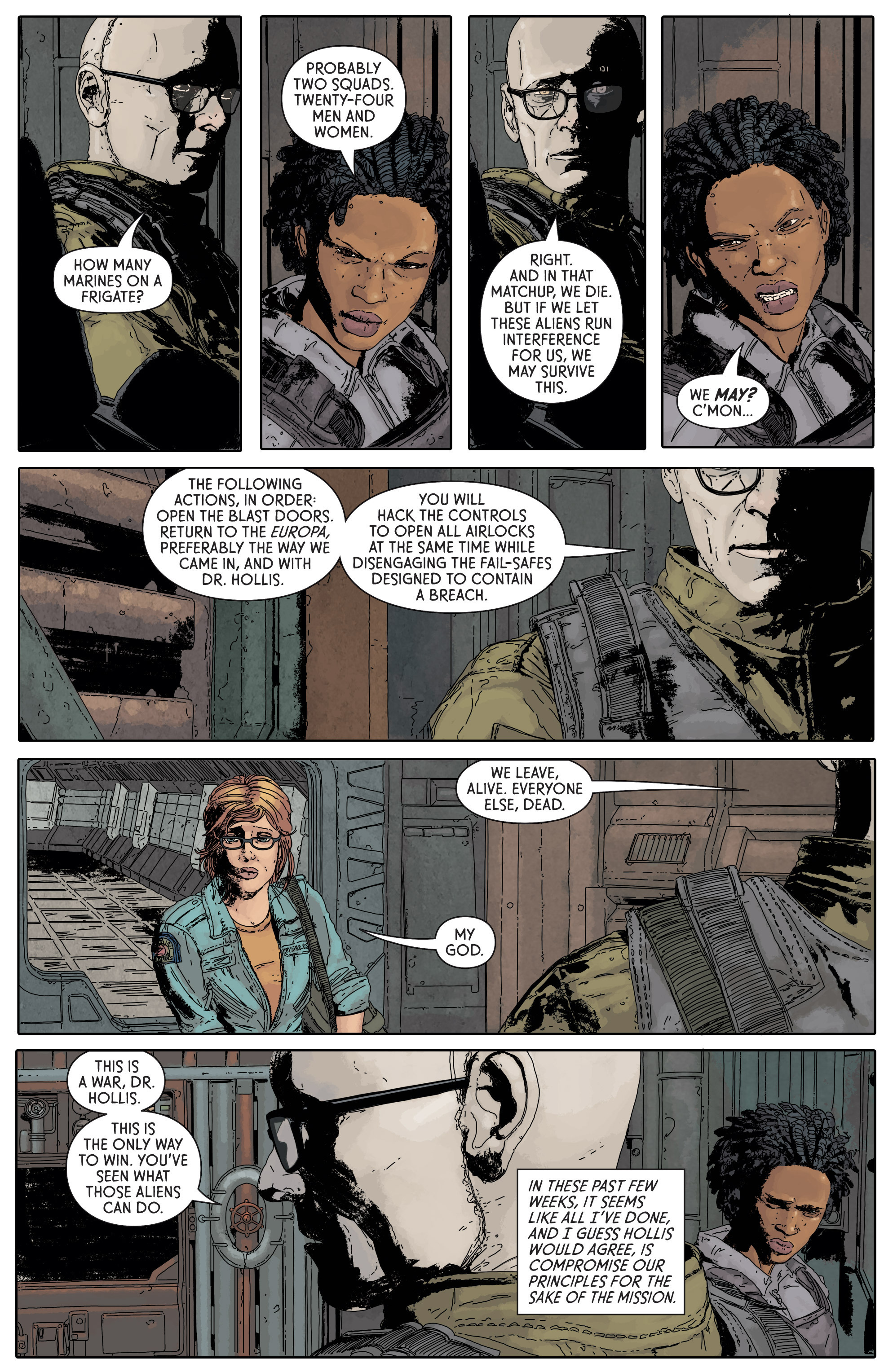 Read online Aliens: Defiance comic -  Issue #5 - 19