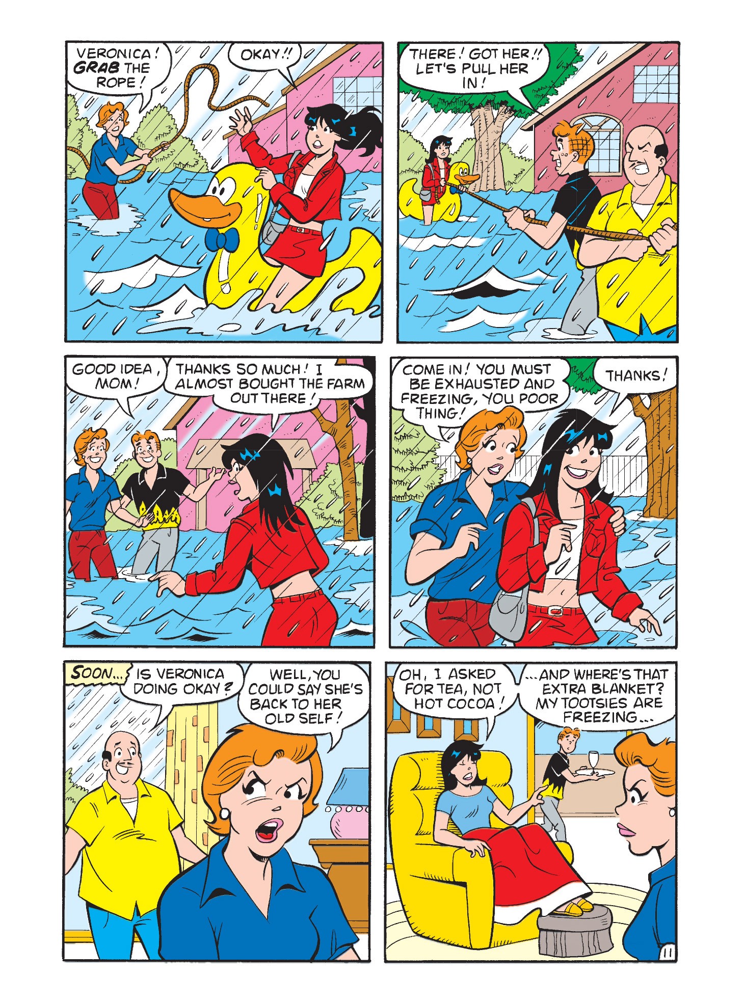 Read online Betty & Veronica Friends Double Digest comic -  Issue #227 - 12