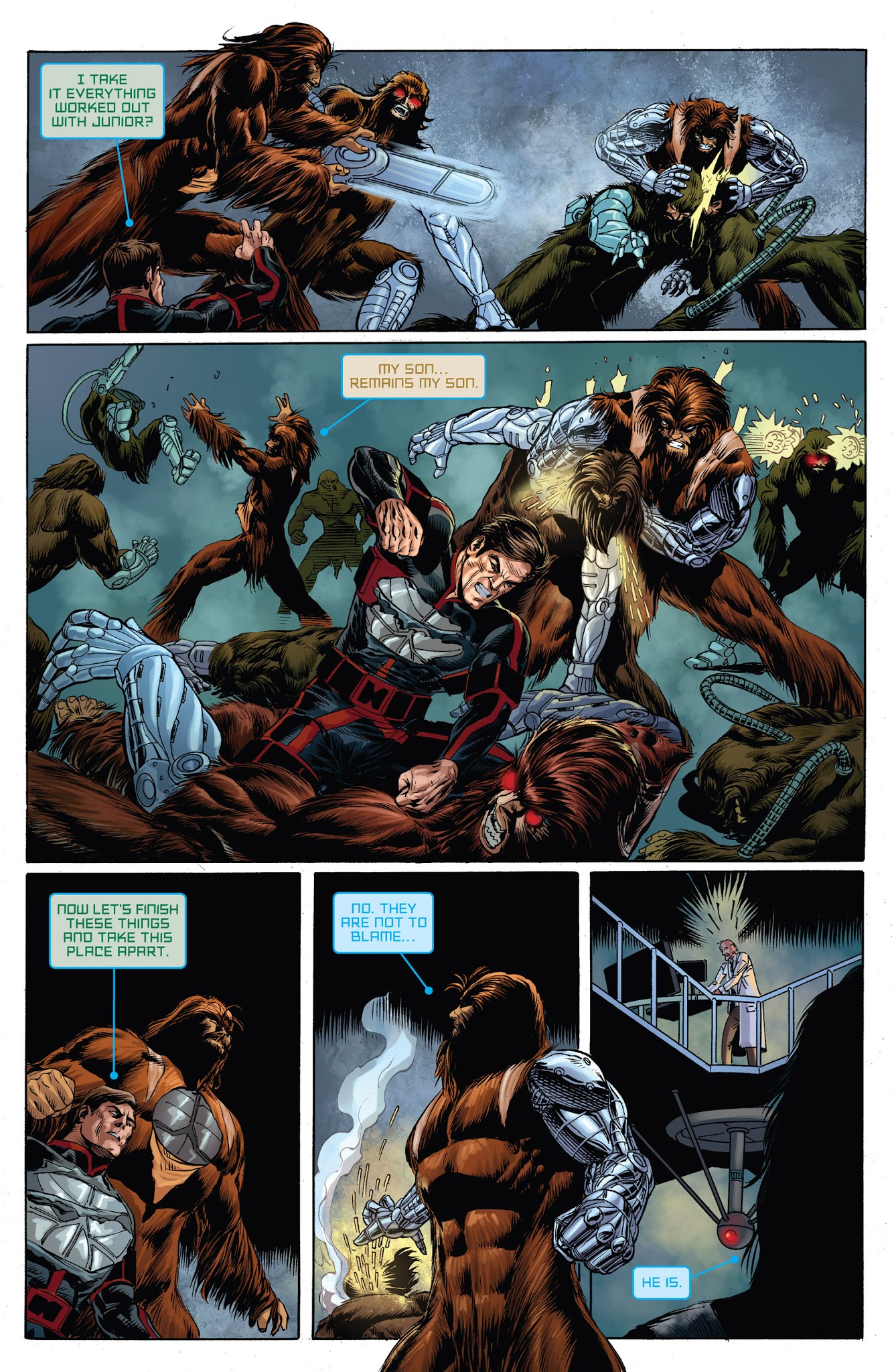 Read online Bionic Man comic -  Issue #15 - 10