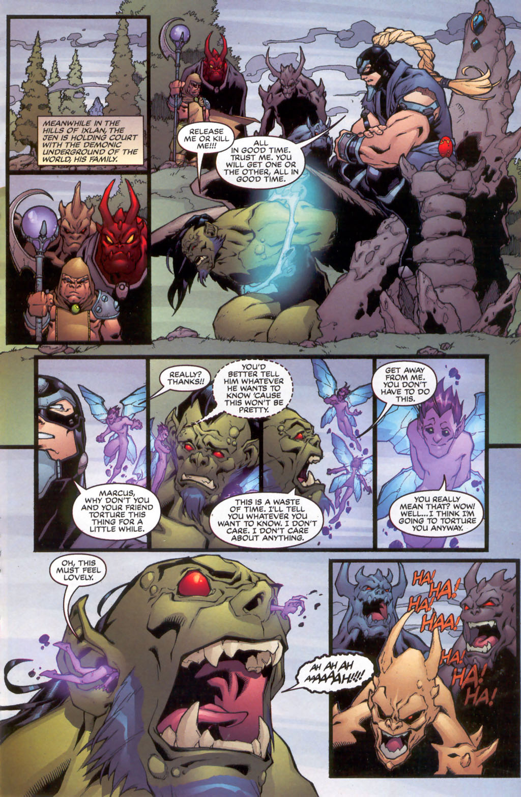 Read online The Nine Rings of Wu-Tang comic -  Issue #4 - 14