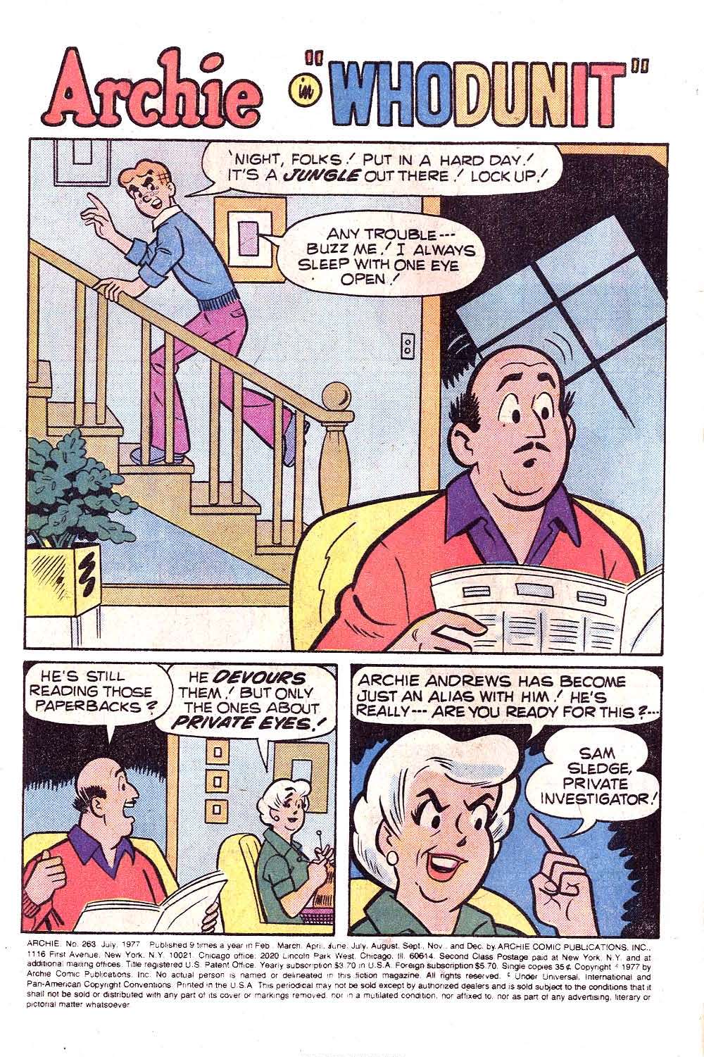 Read online Archie (1960) comic -  Issue #263 - 3