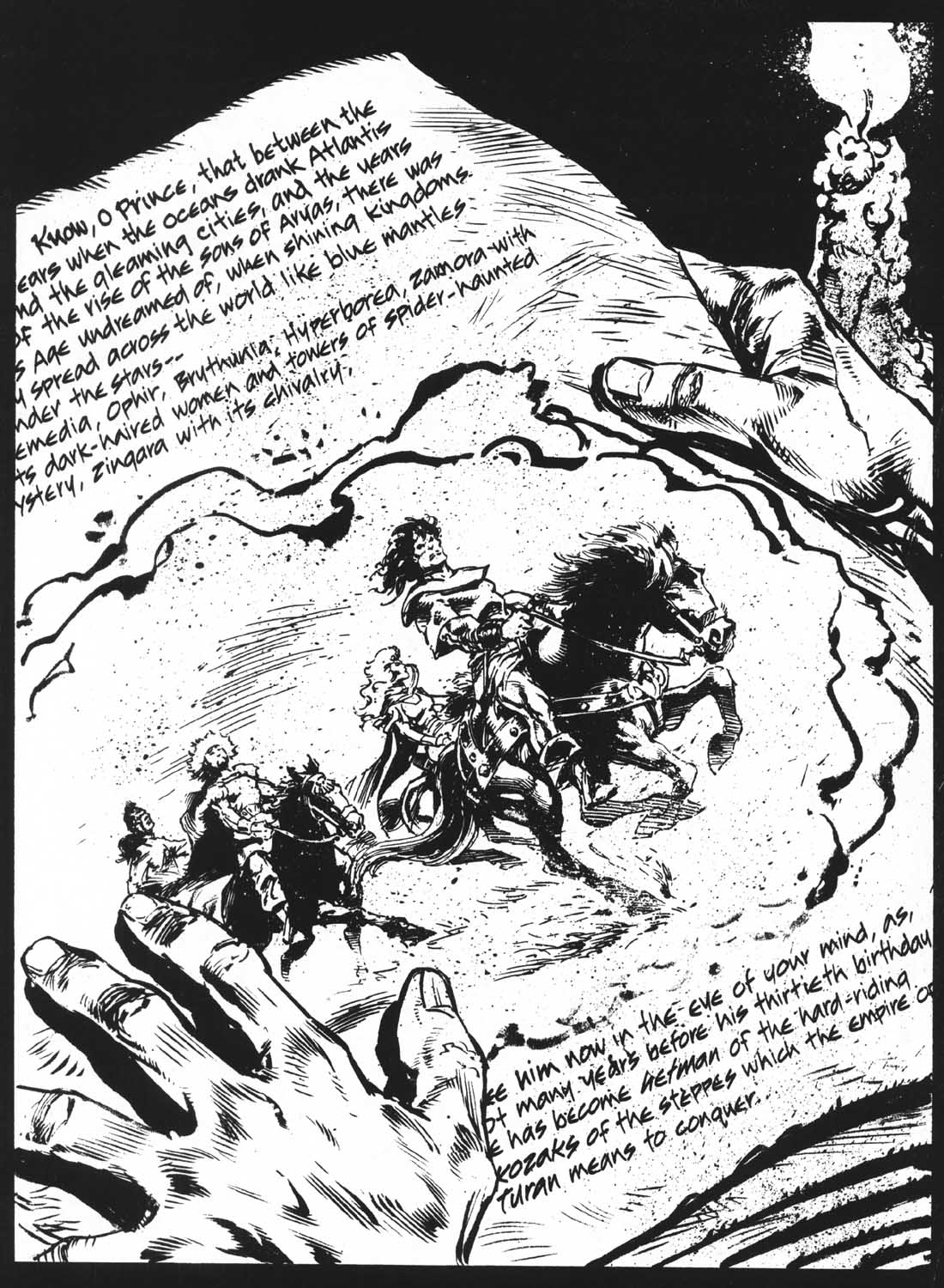 Read online The Savage Sword Of Conan comic -  Issue #233 - 3