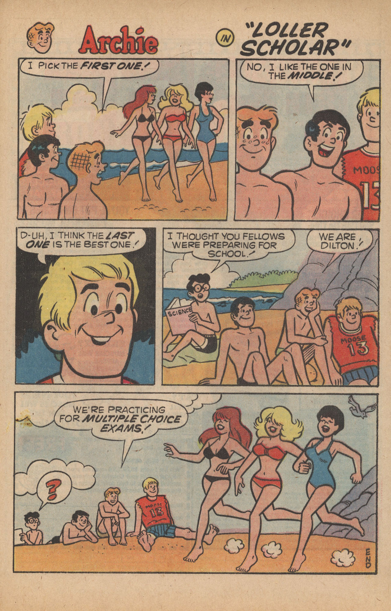 Read online Archie's Joke Book Magazine comic -  Issue #249 - 33