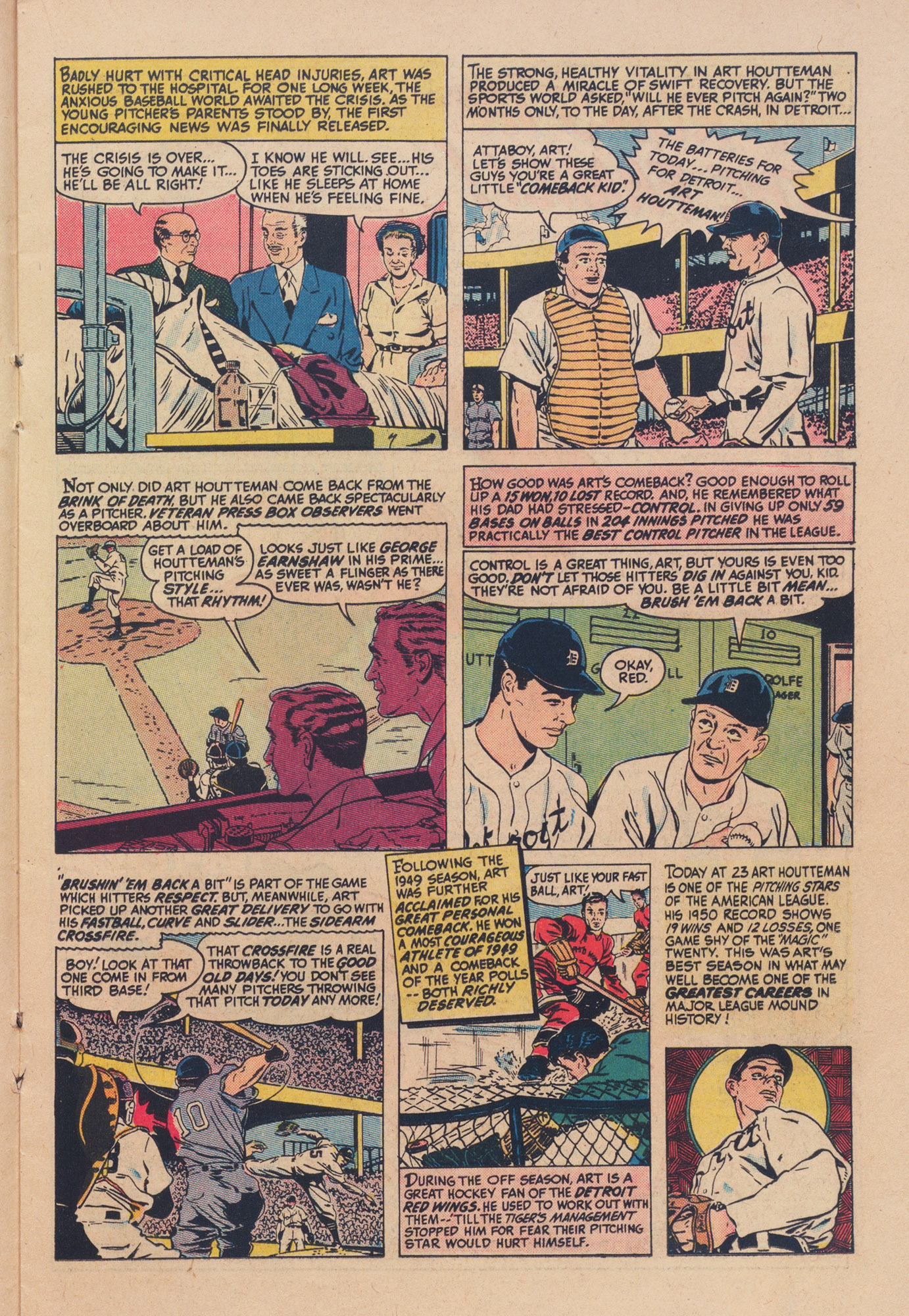 Read online Babe Ruth Sports Comics comic -  Issue #11 - 15