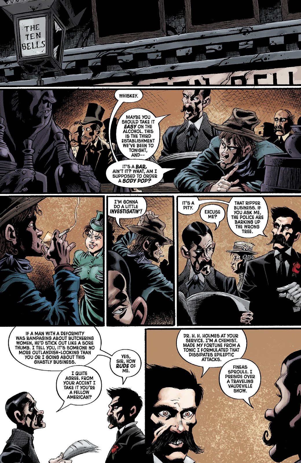 Billy the Kid's Old Timey Oddities and the Ghastly Fiend of London issue 1 - Page 14