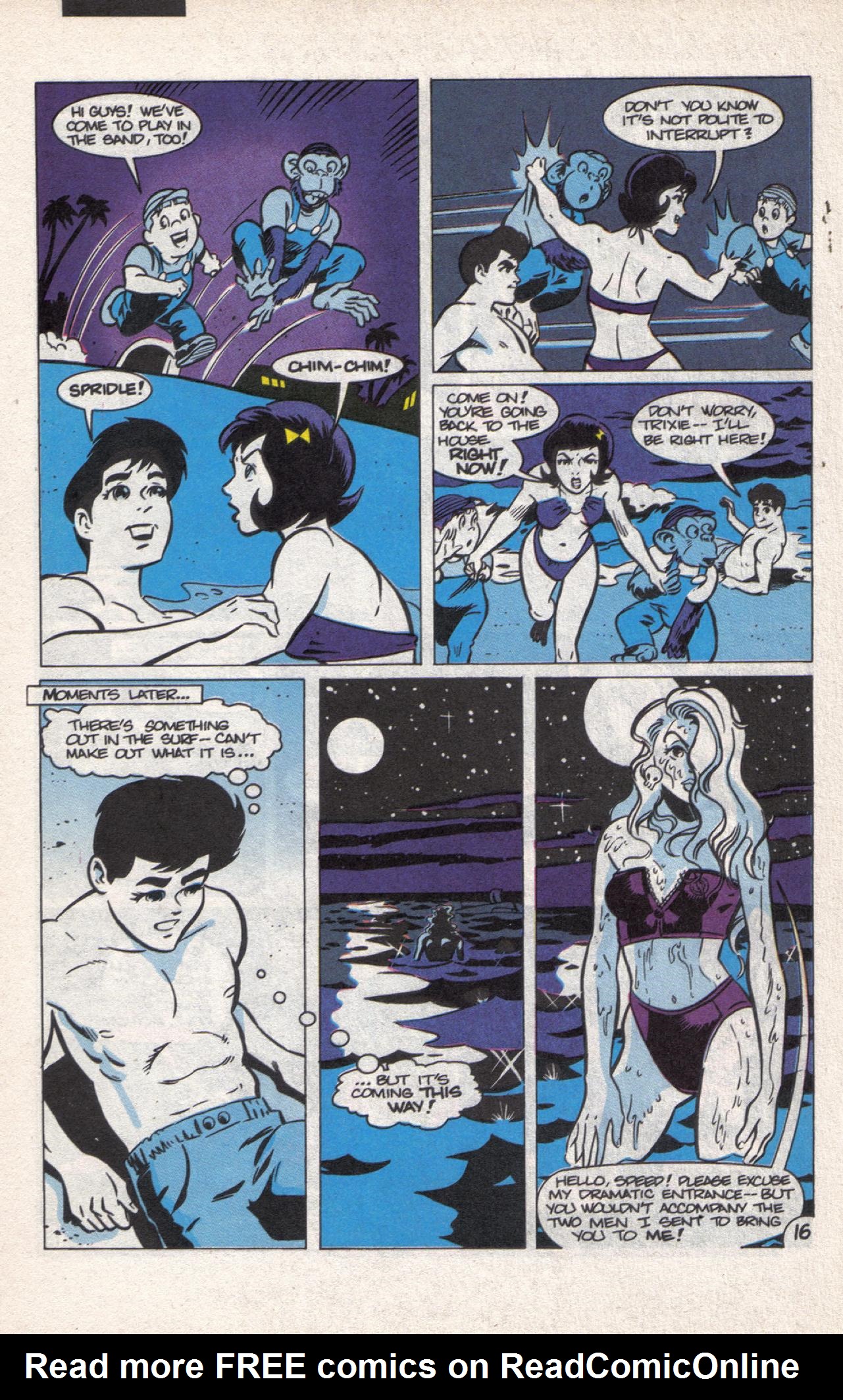 Read online Speed Racer (1987) comic -  Issue #31 - 23