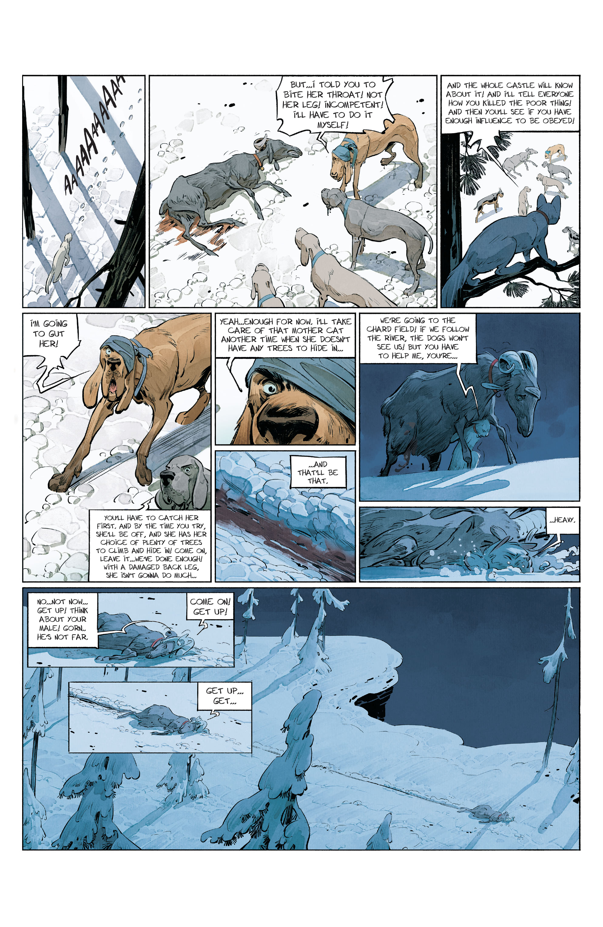 Read online Animal Castle comic -  Issue #5 - 6