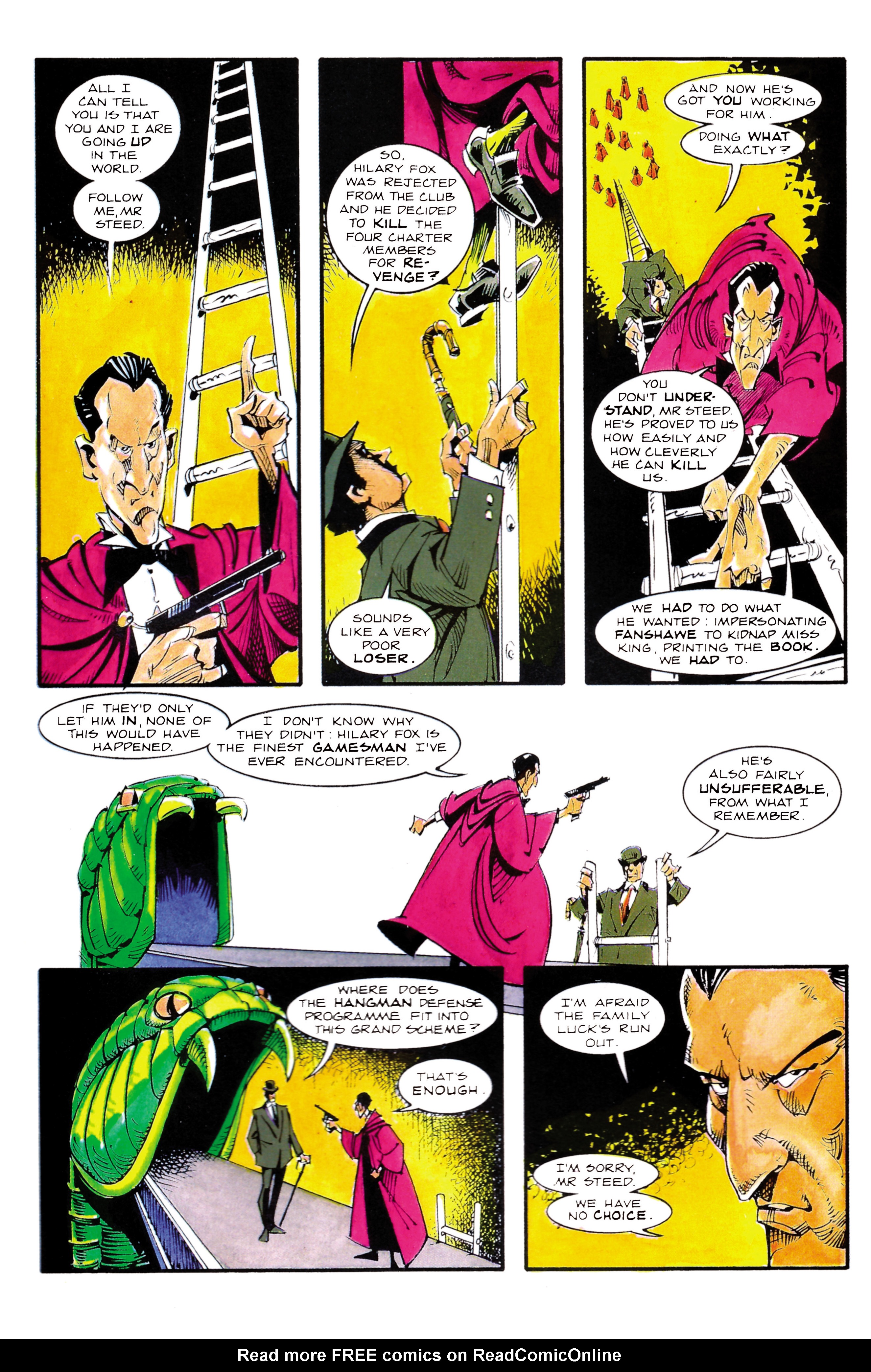 Read online Steed & Mrs. Peel: Golden Game comic -  Issue # Full - 67